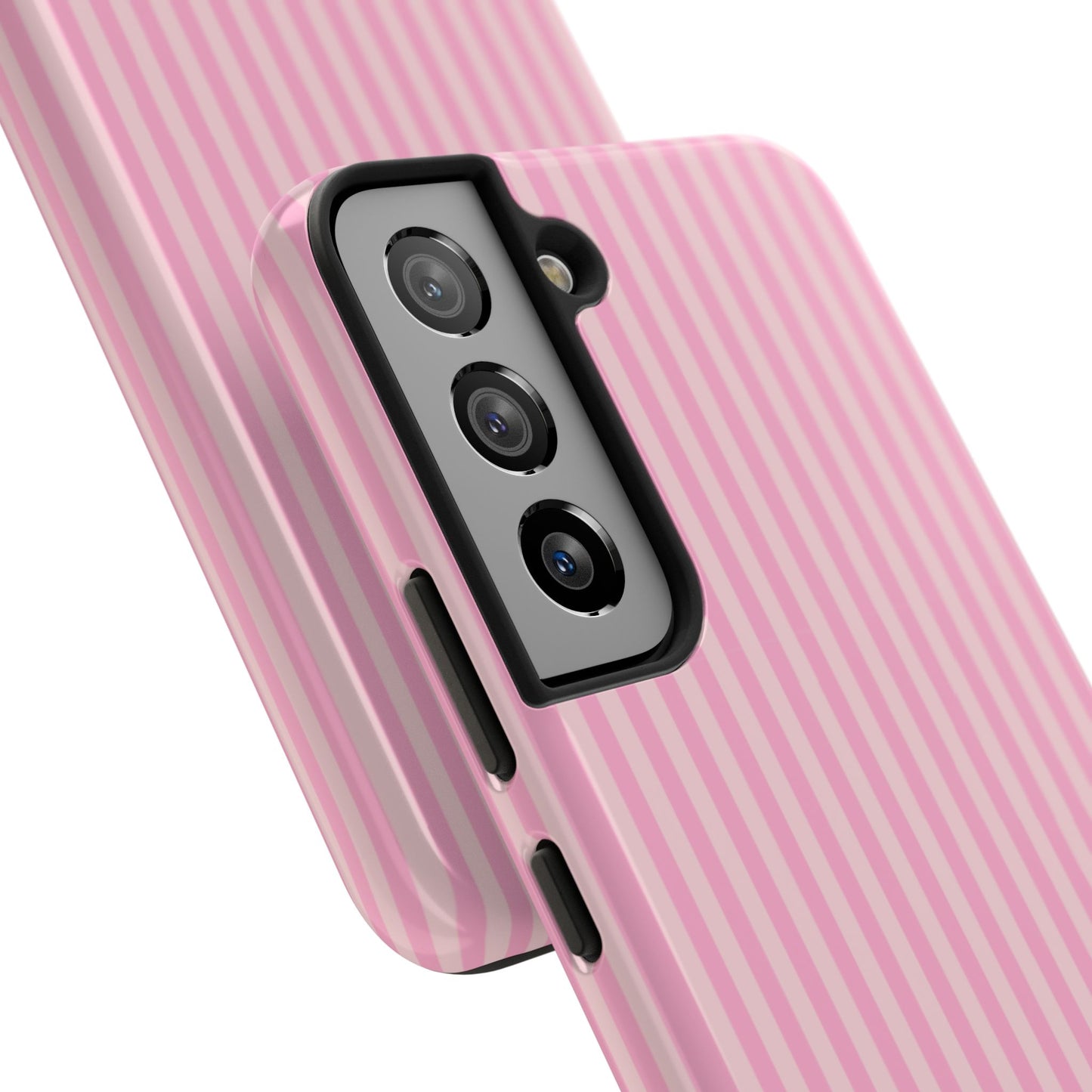 Pretty In Pink  – Pink Vertical Stripe Tough Phone Case