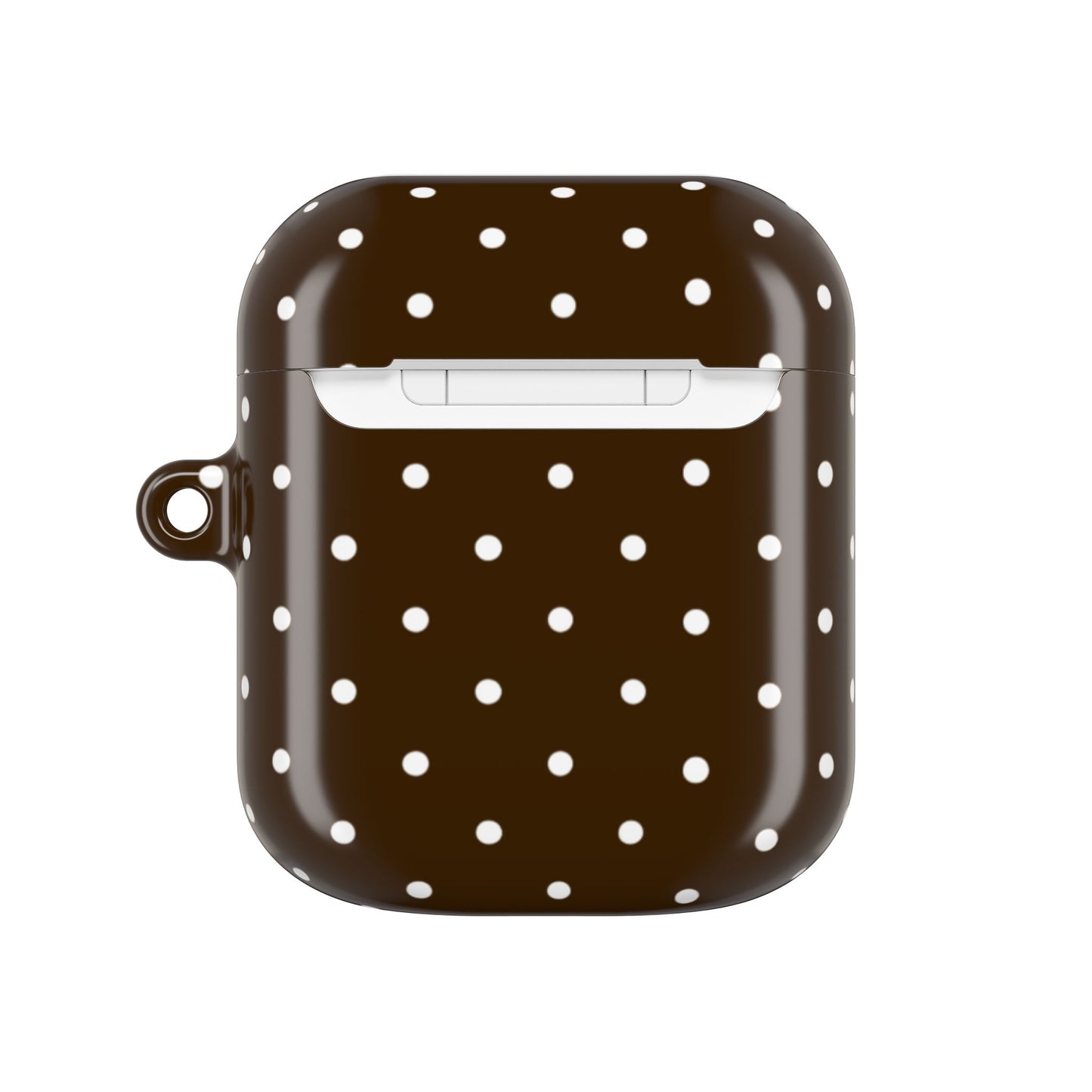 Cacao Polka Dot  – AirPod Case