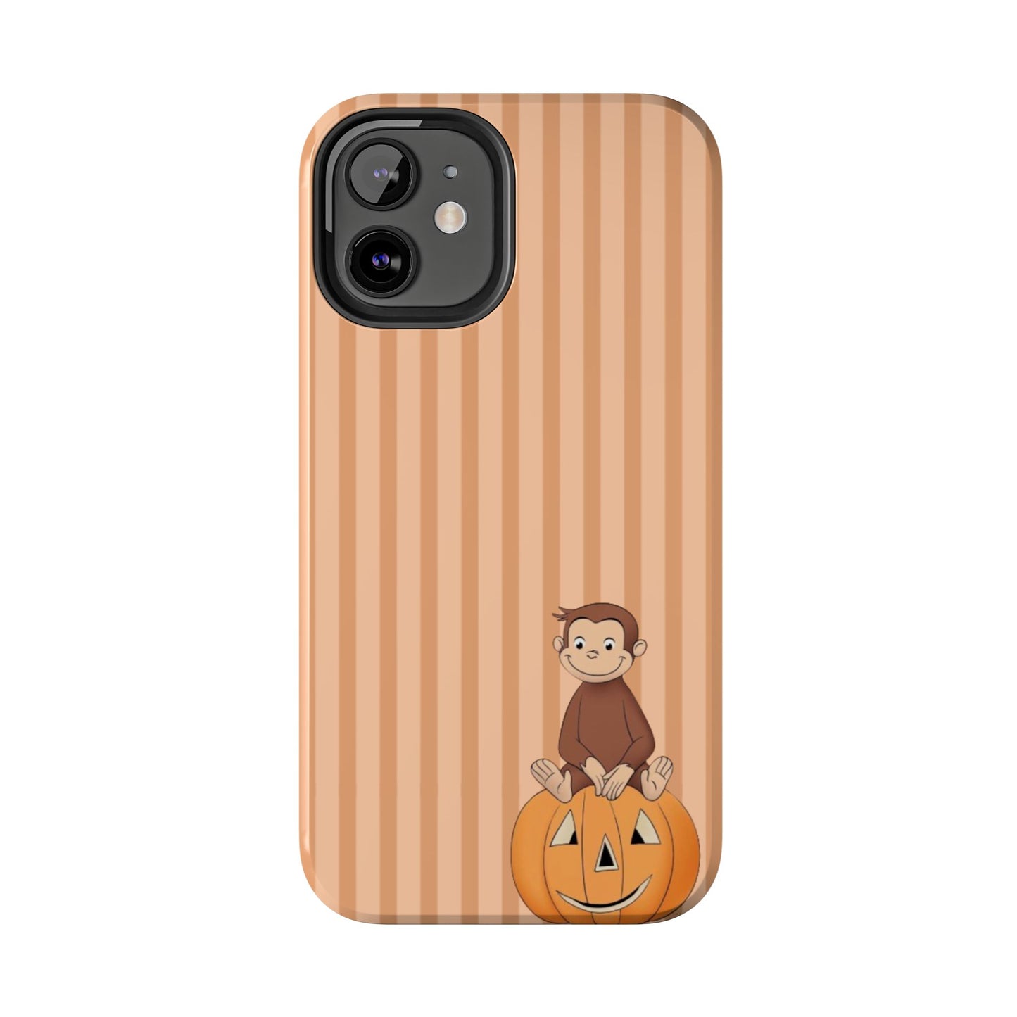 Pumpkin Curious George —  Tough Phone Case