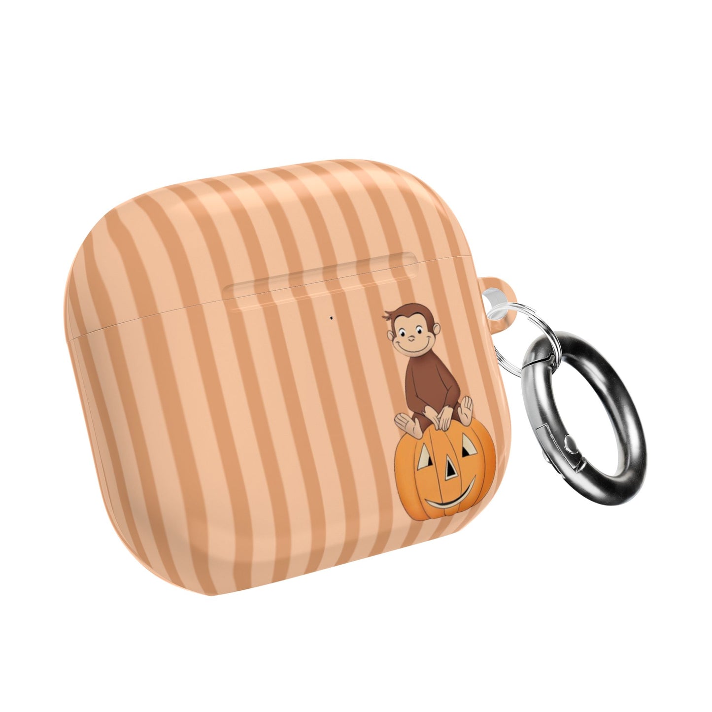 Pumpkin Curious George —  AirPods Case