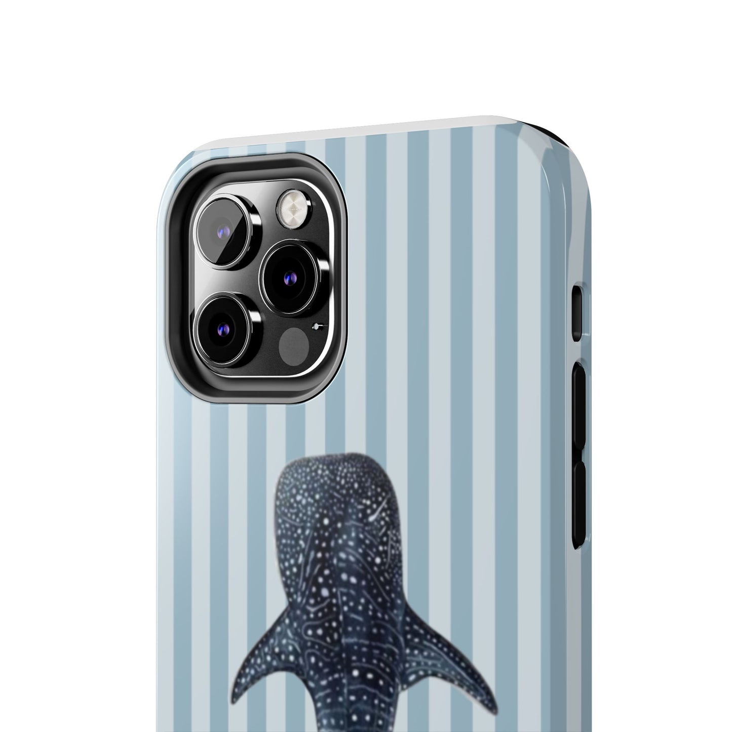 Deep Sea  — Blue Striped Tough Protective Cover