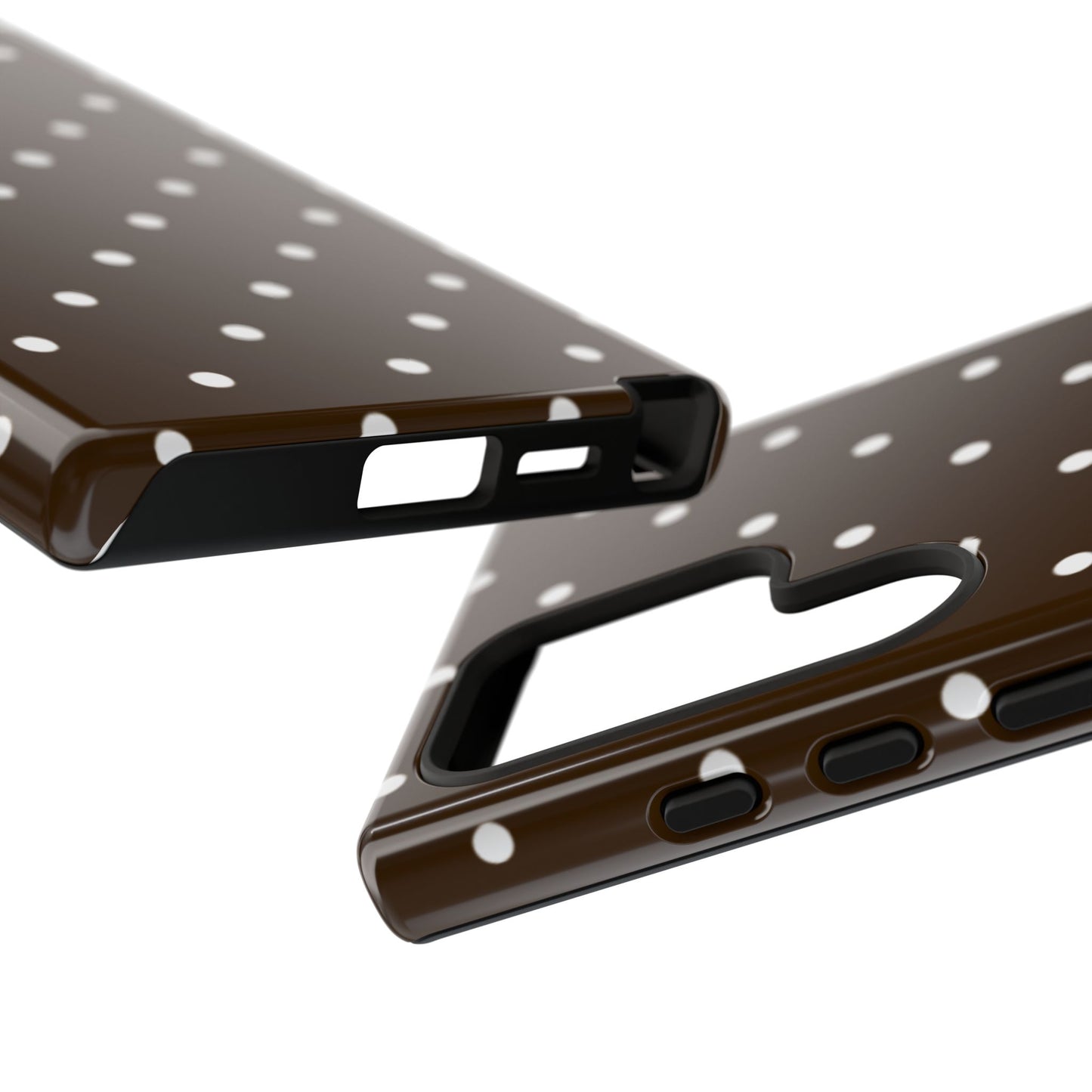 Cacao Polka Dot  — Phone Case Tough Case