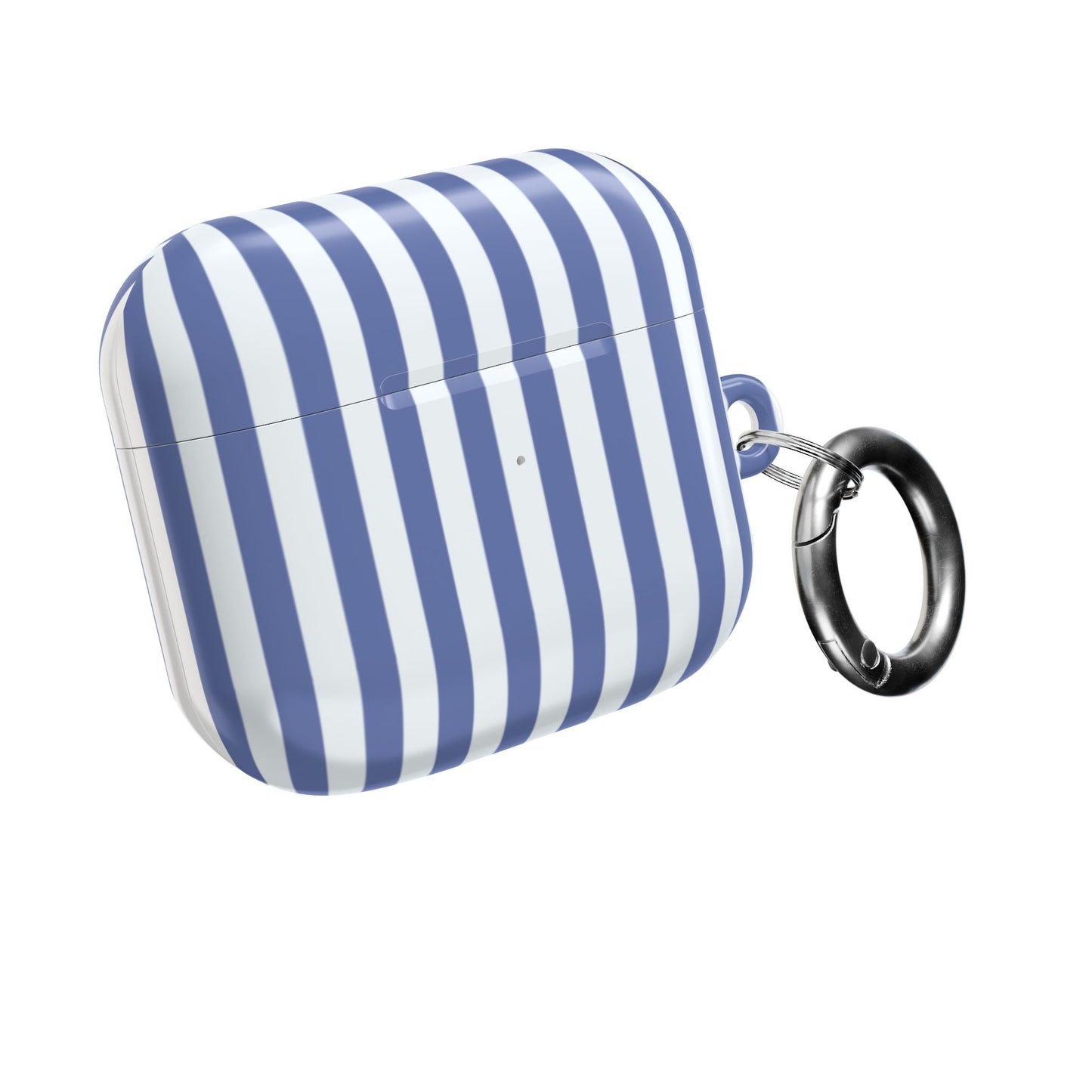 High Tide — Striped Blue & White AirPod Case  Nautical Protective Cover