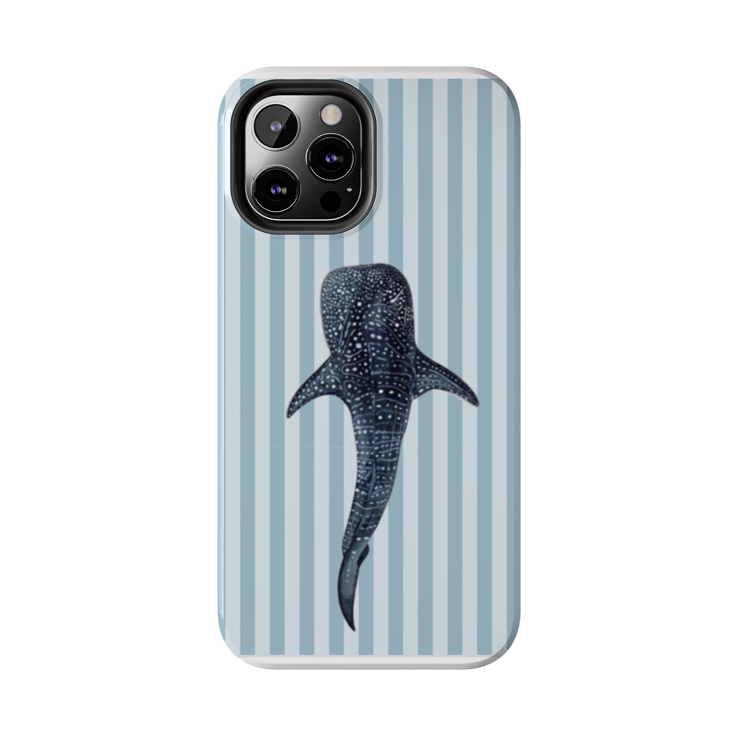 Deep Sea  — Blue Striped Tough Protective Cover
