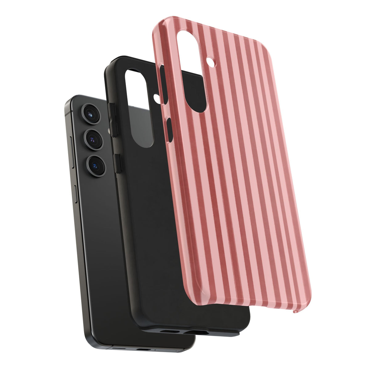 Rose Petals | Vertical Stripes Phone Case Tough Phone Case