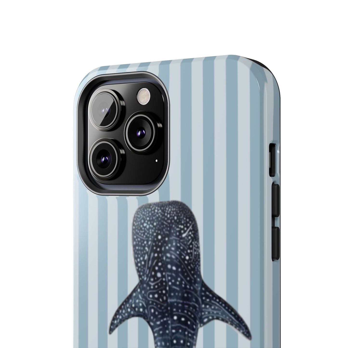 Deep Sea  — Blue Striped Tough Protective Cover