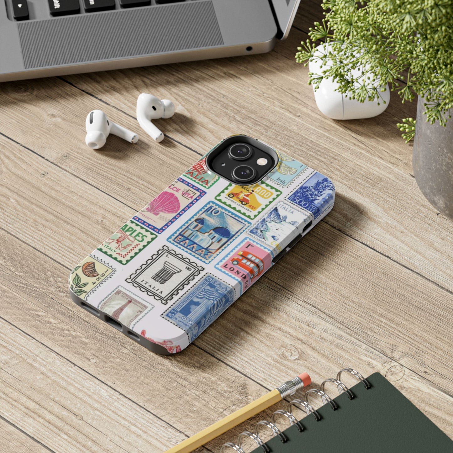 Postcard Stamp  – Tough Phone Case