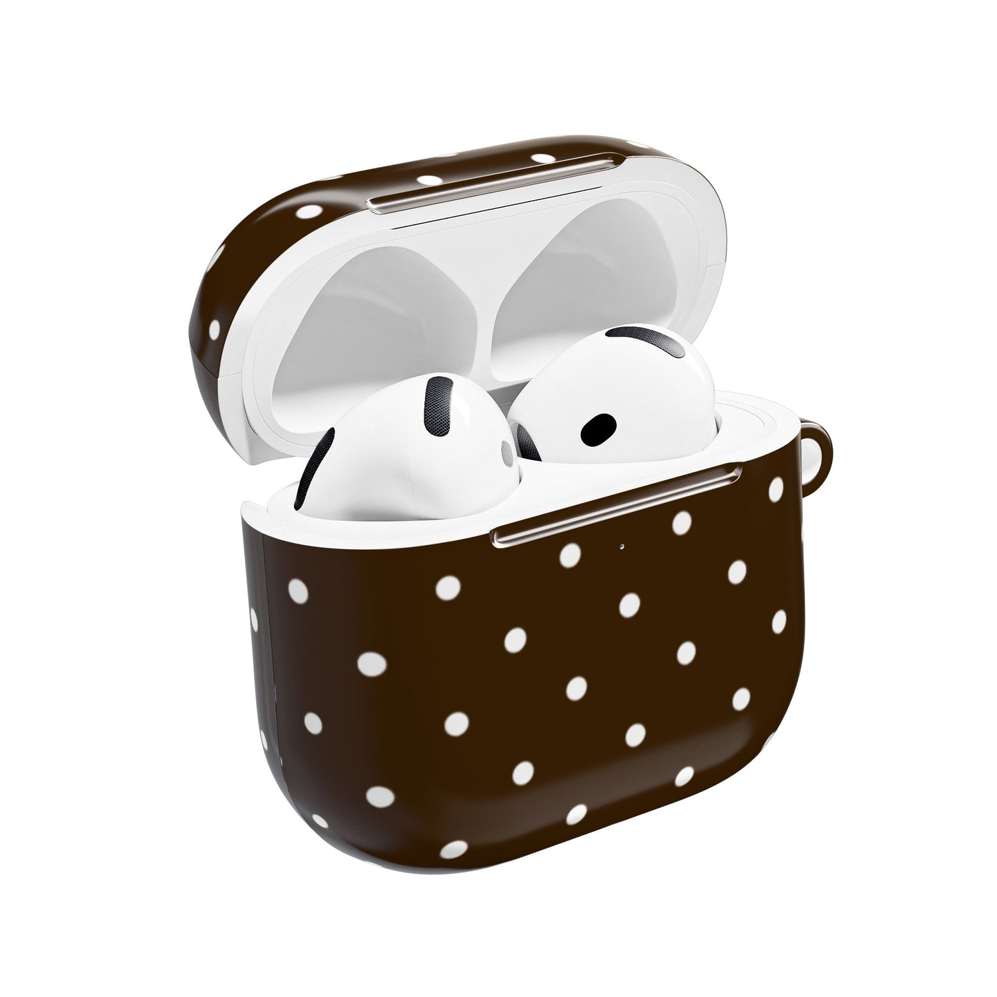 Cacao Polka Dot  – AirPod Case