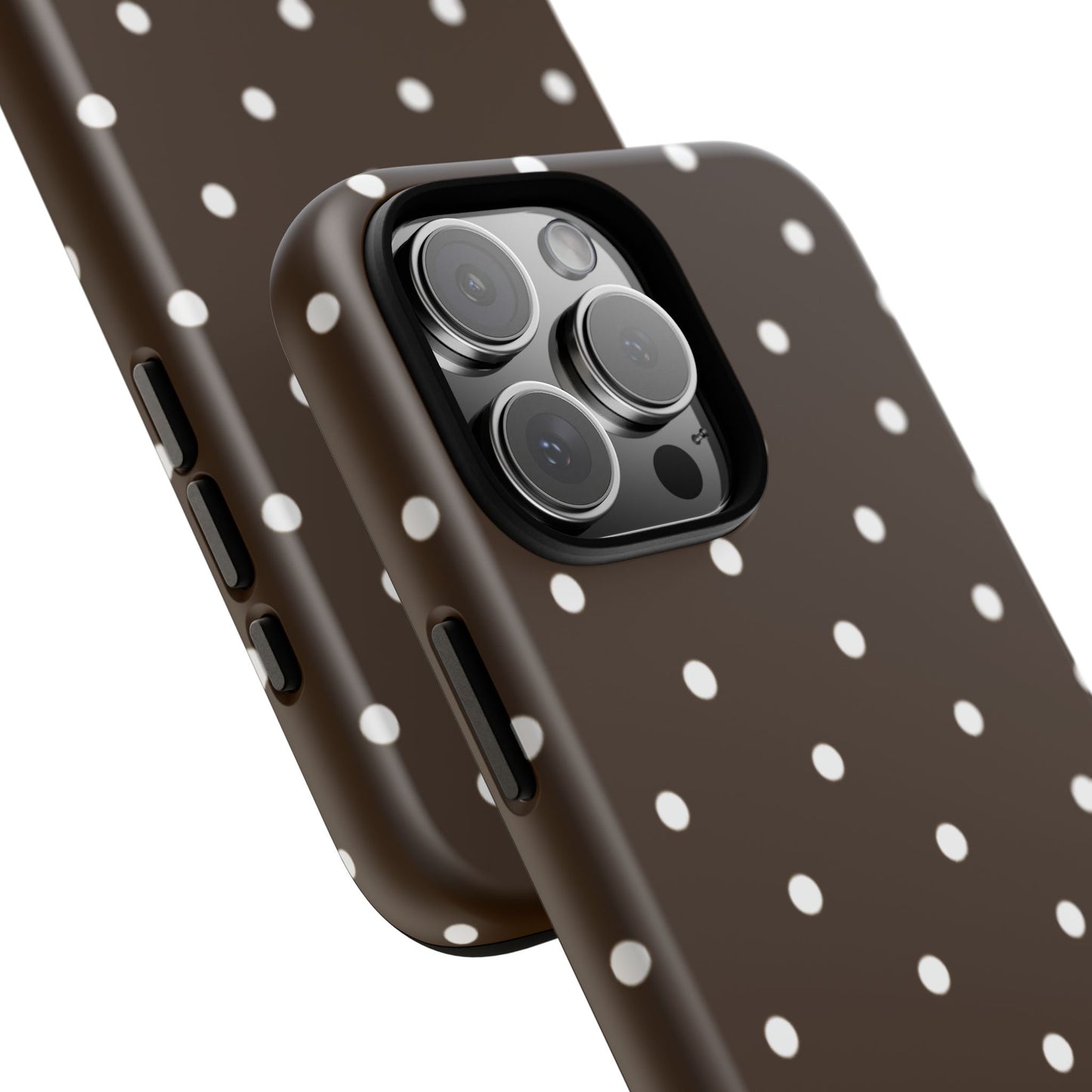 Cacao Polka Dot  — Phone Case Tough Case