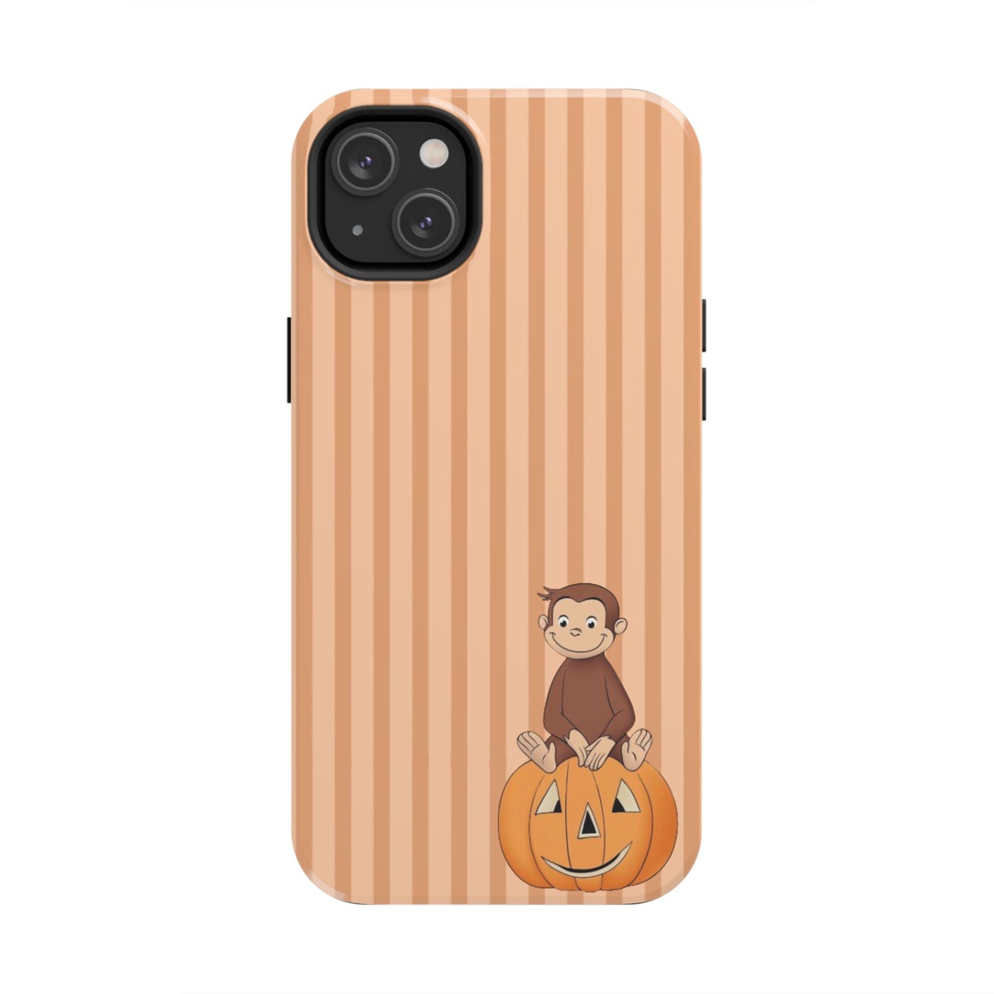 Pumpkin Curious George —  Tough Phone Case