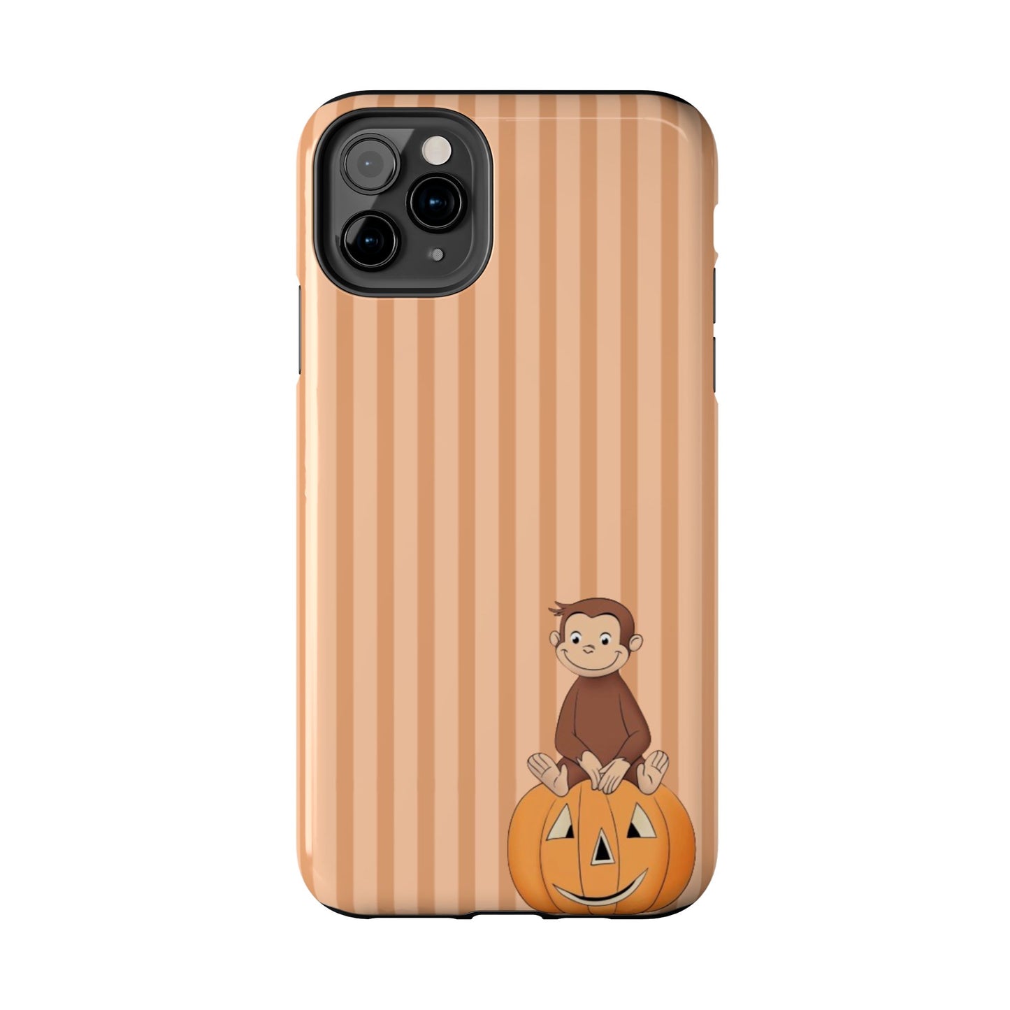Pumpkin Curious George —  Tough Phone Case