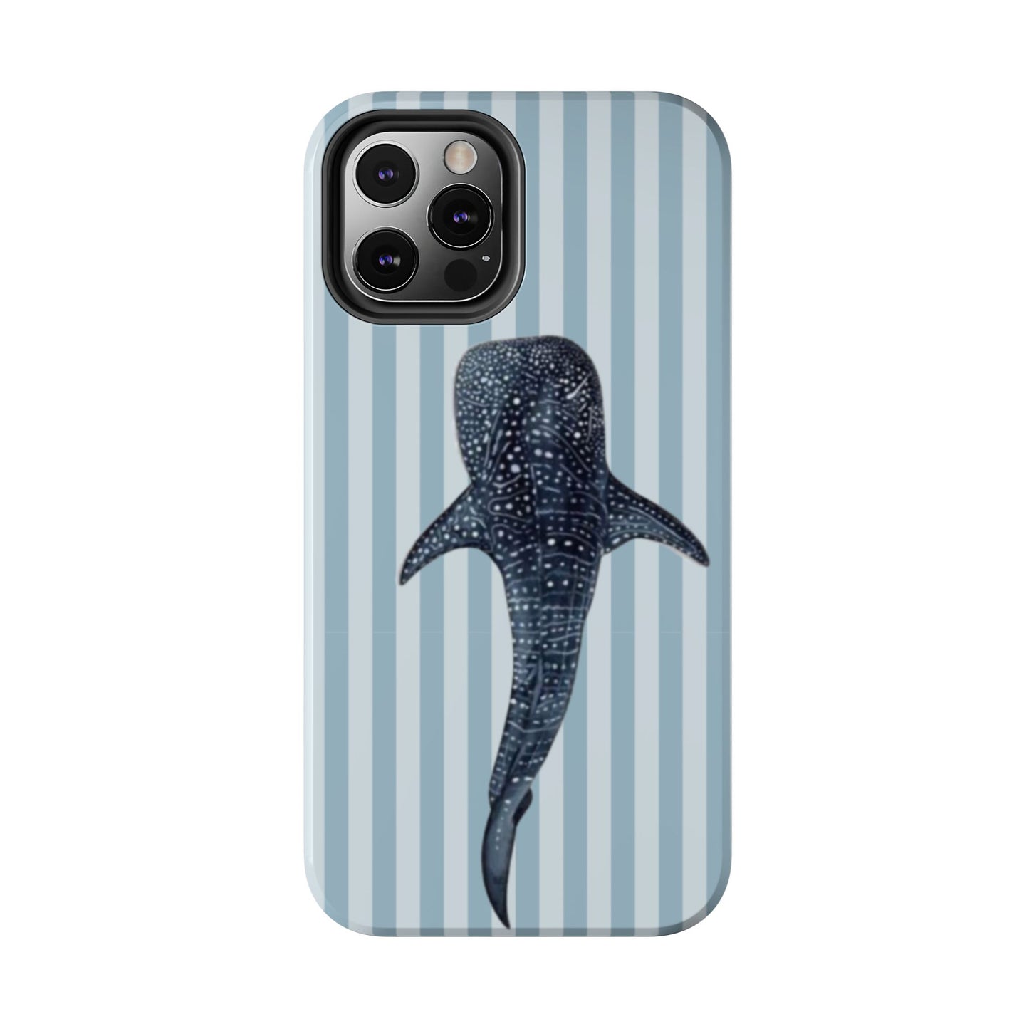 Deep Sea  — Blue Striped Tough Protective Cover