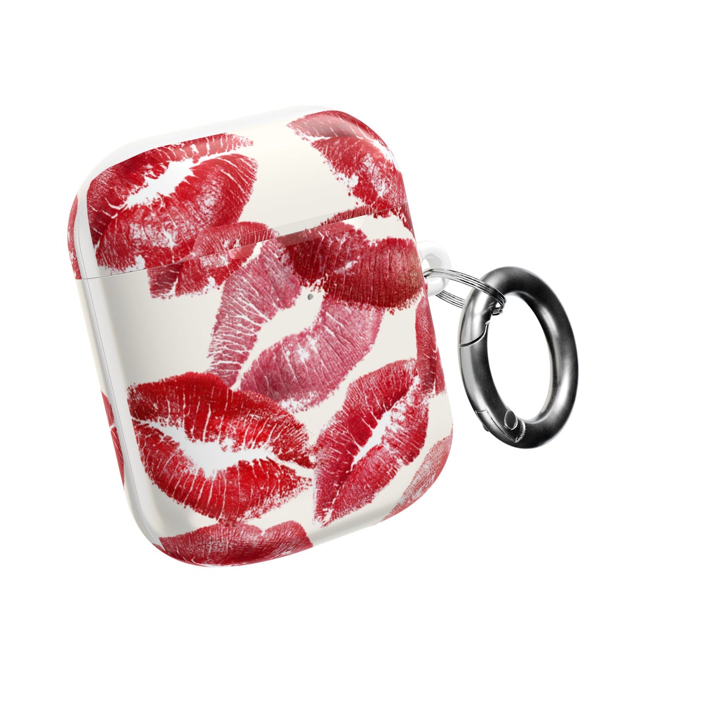 Kissing Booth — Kiss Print AirPod Case Red Lipstick Pattern Protective Cover