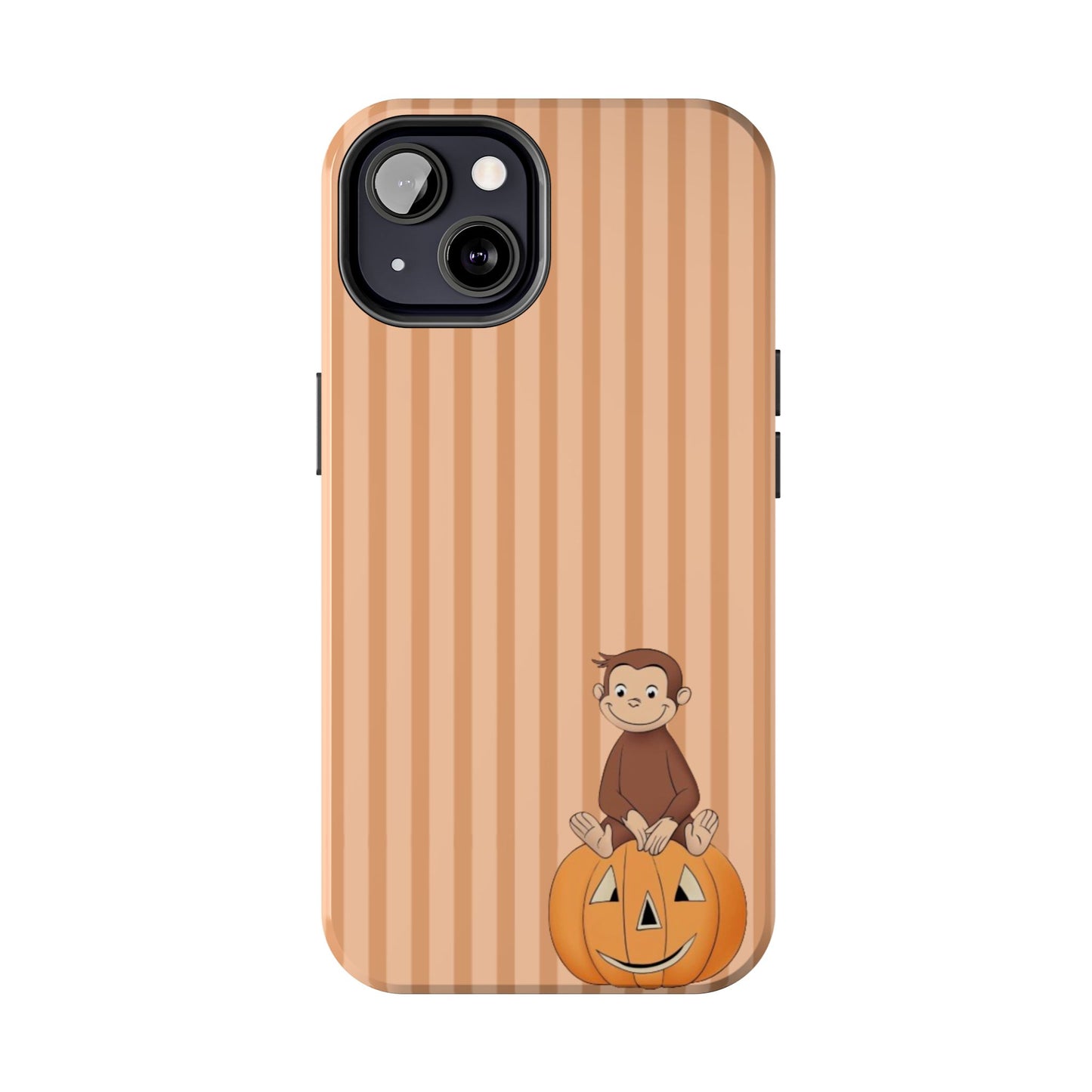 Pumpkin Curious George —  Tough Phone Case