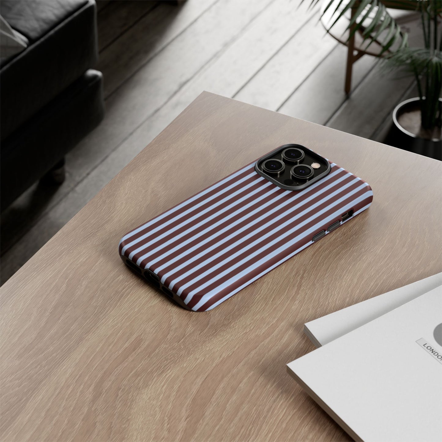 Ocean Cacao Polkadots — Tough Phone Case