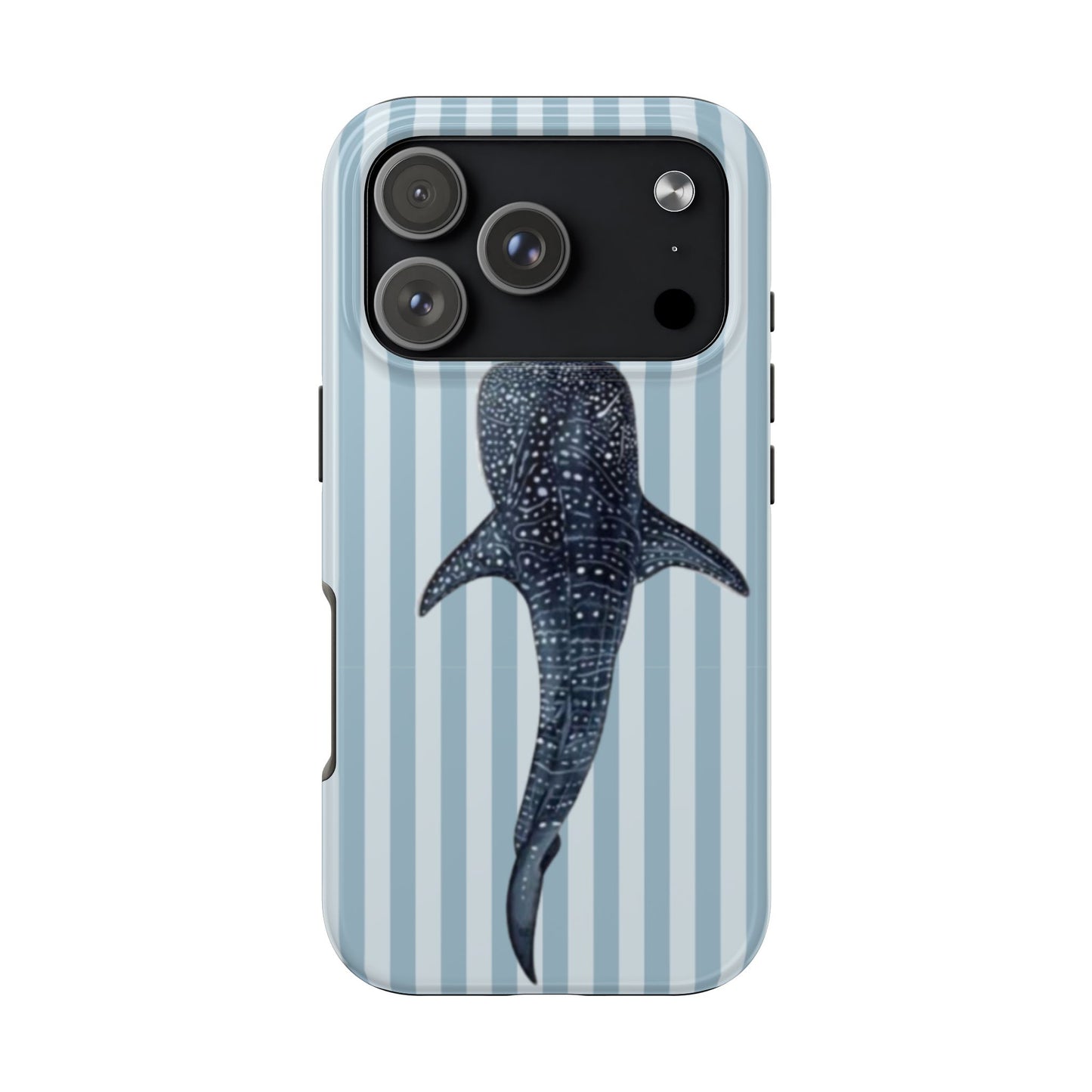 Deep Sea  — Blue Striped Tough Protective Cover