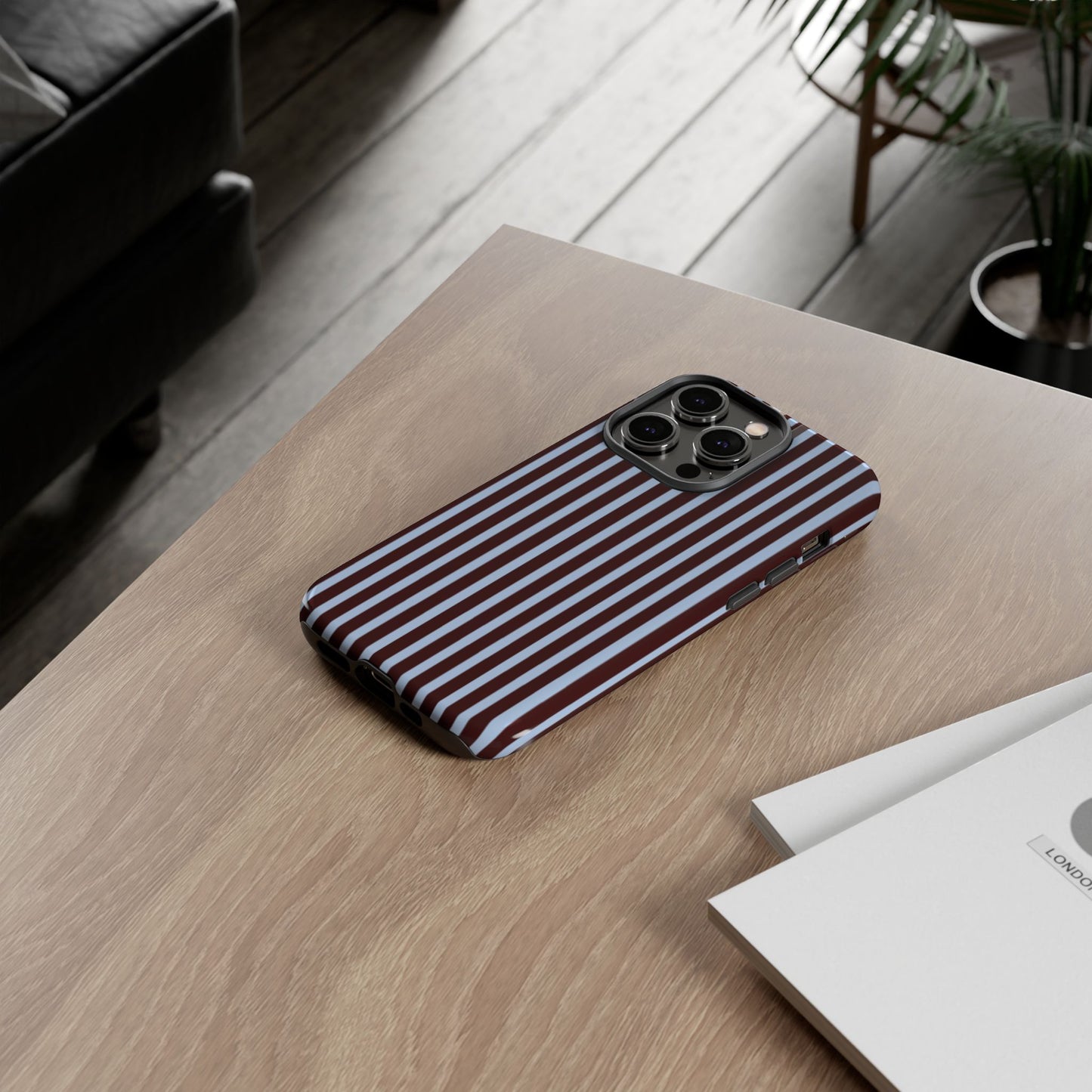 Ocean Cacao Polkadots — Tough Phone Case