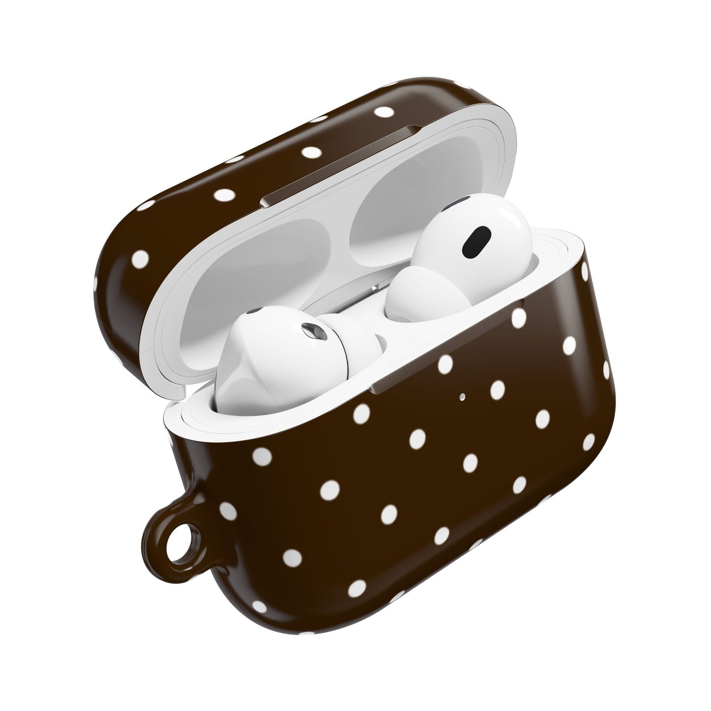 Cacao Polka Dot  – AirPod Case
