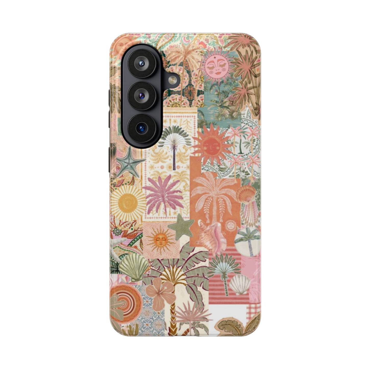 Girls Just Wanna Have Fun! — Tough Phone Case  Retro Tropical Collage iPhone Case
