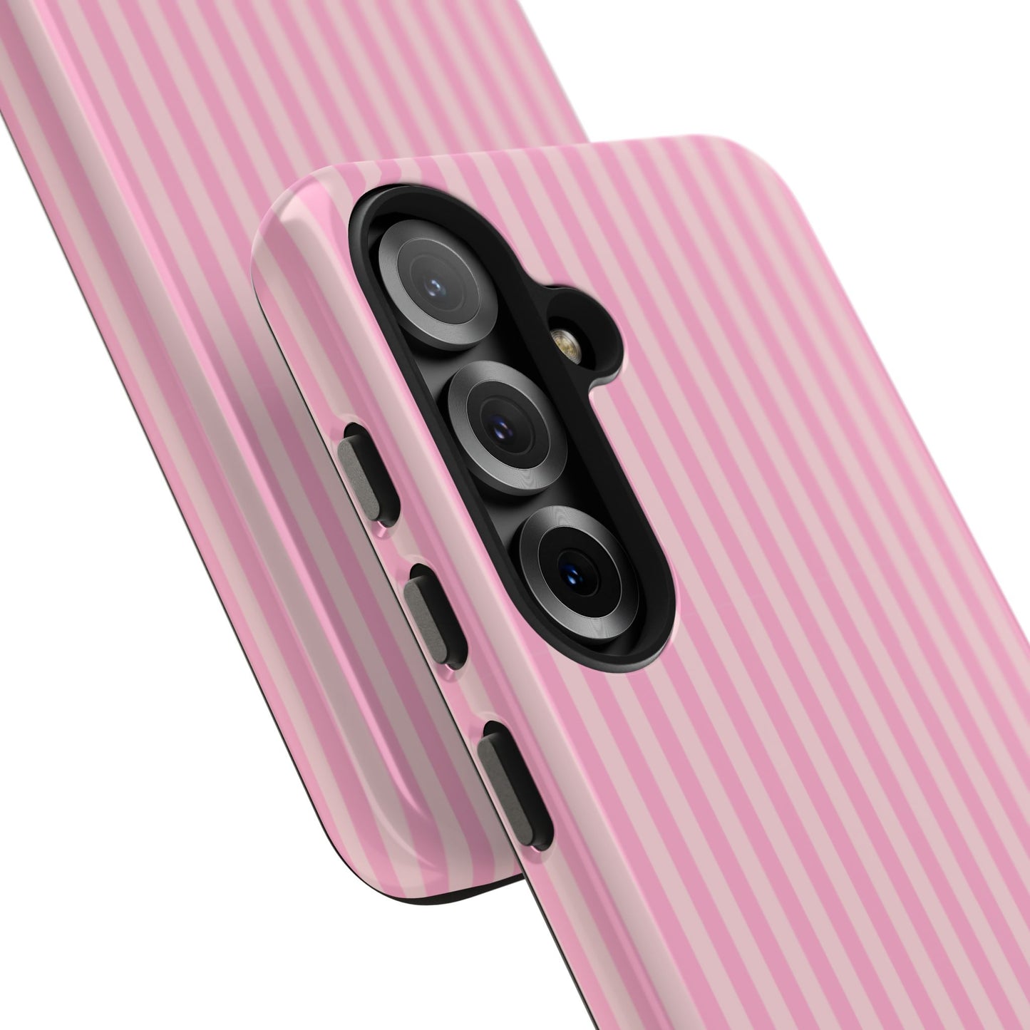 Pretty In Pink  – Pink Vertical Stripe Tough Phone Case