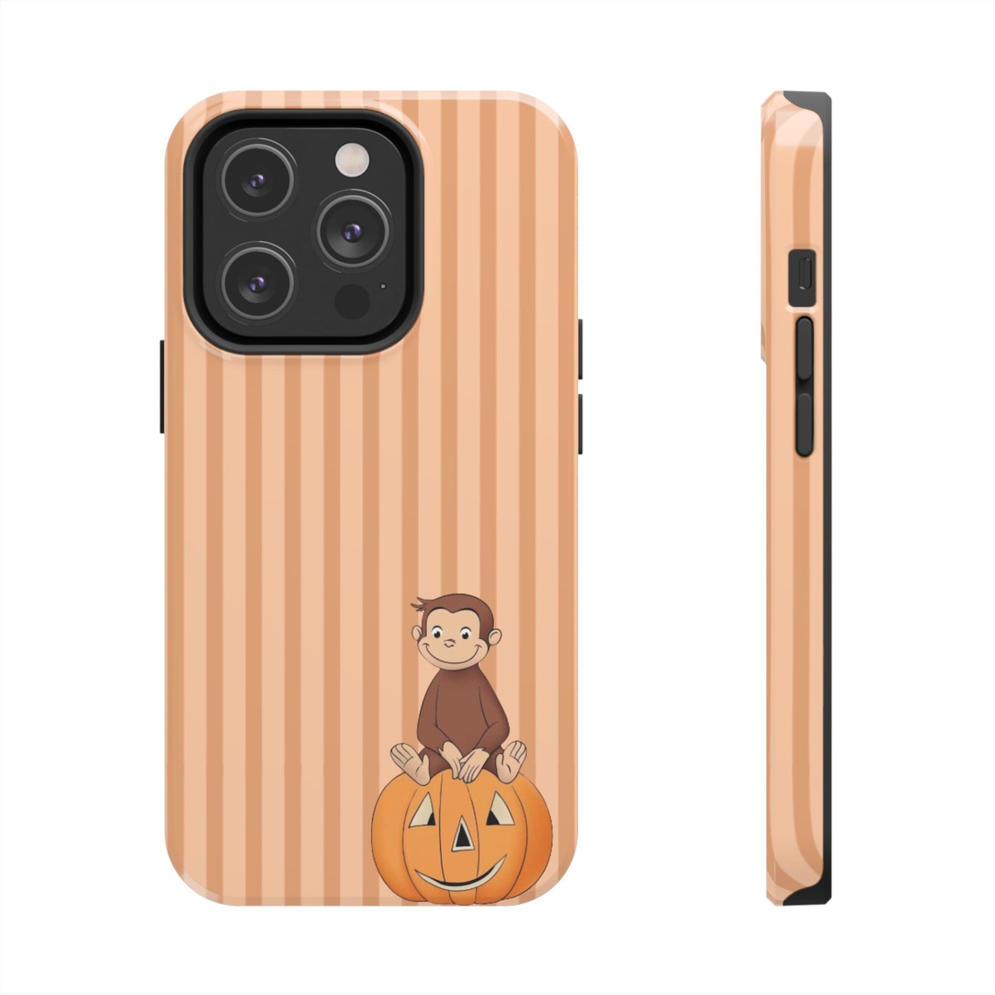 Pumpkin Curious George —  Tough Phone Case