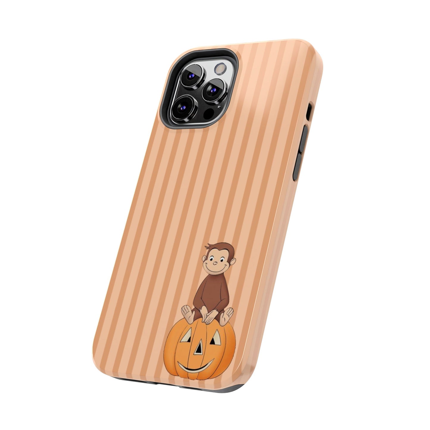 Pumpkin Curious George —  Tough Phone Case