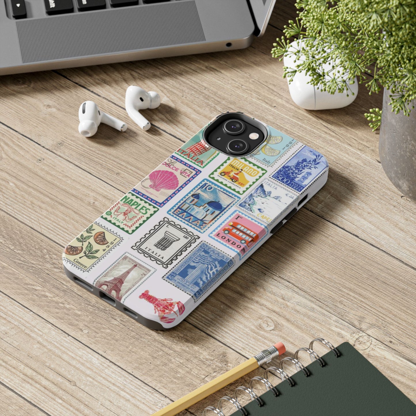 Postcard Stamp  – Tough Phone Case