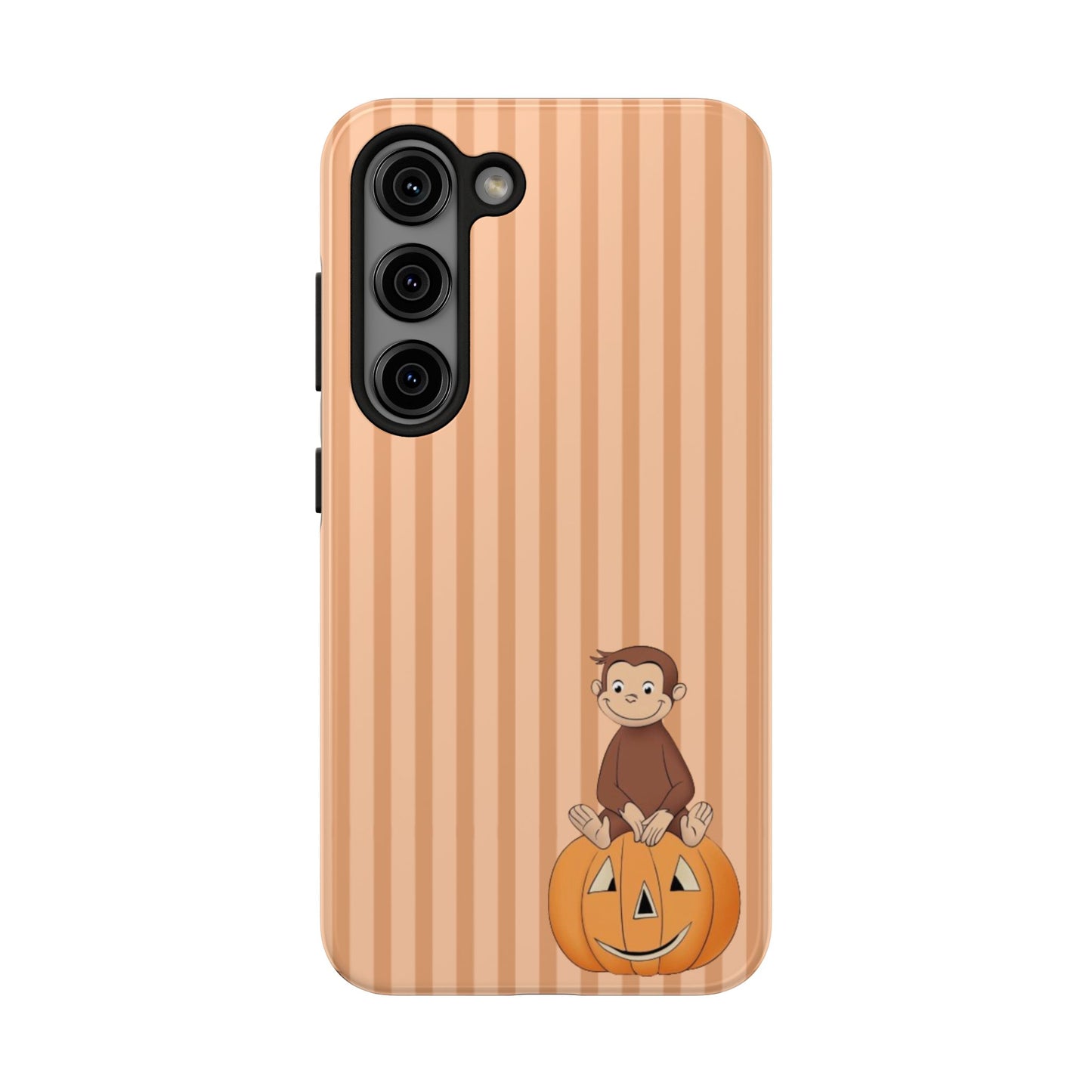 Pumpkin Curious George —  Tough Phone Case