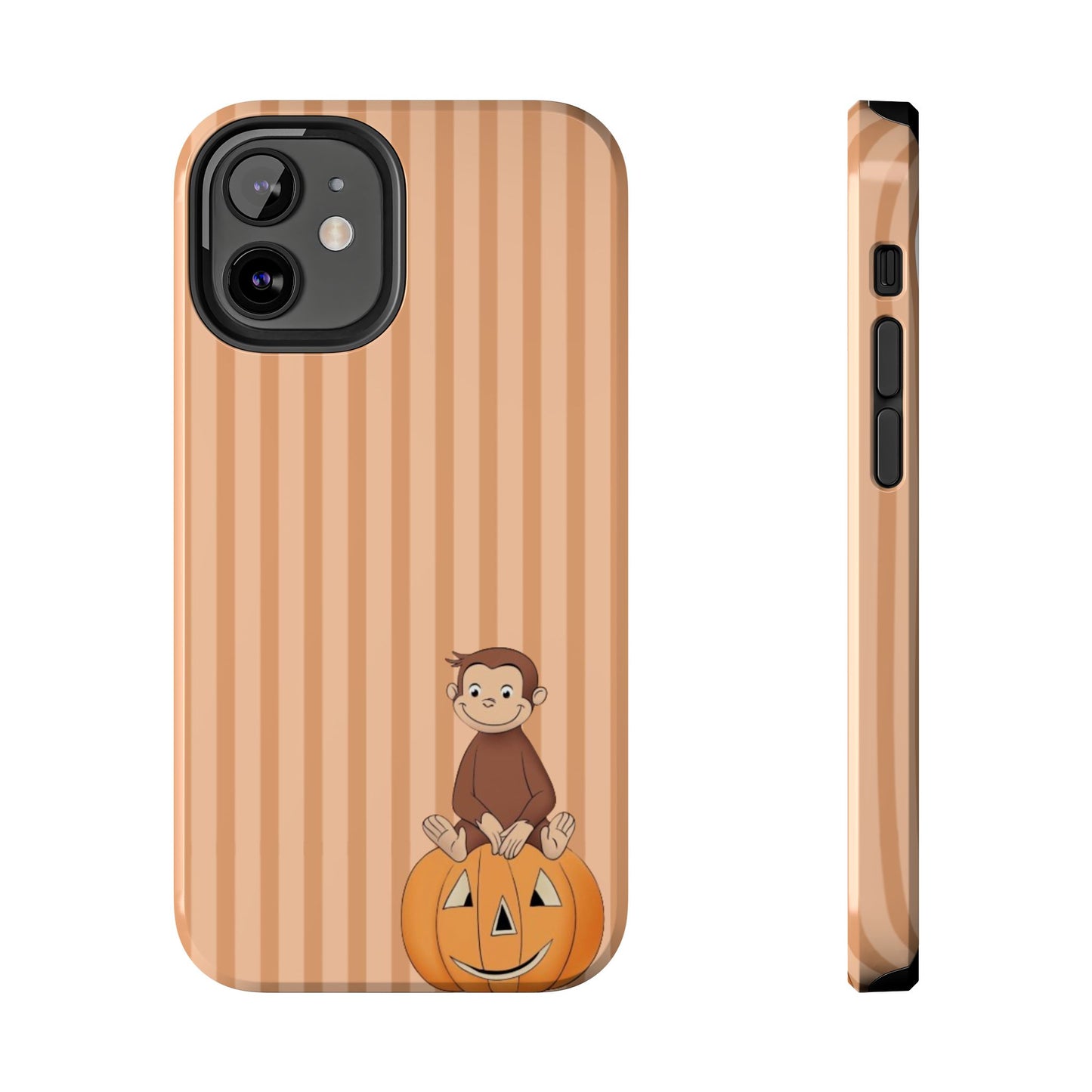 Pumpkin Curious George —  Tough Phone Case