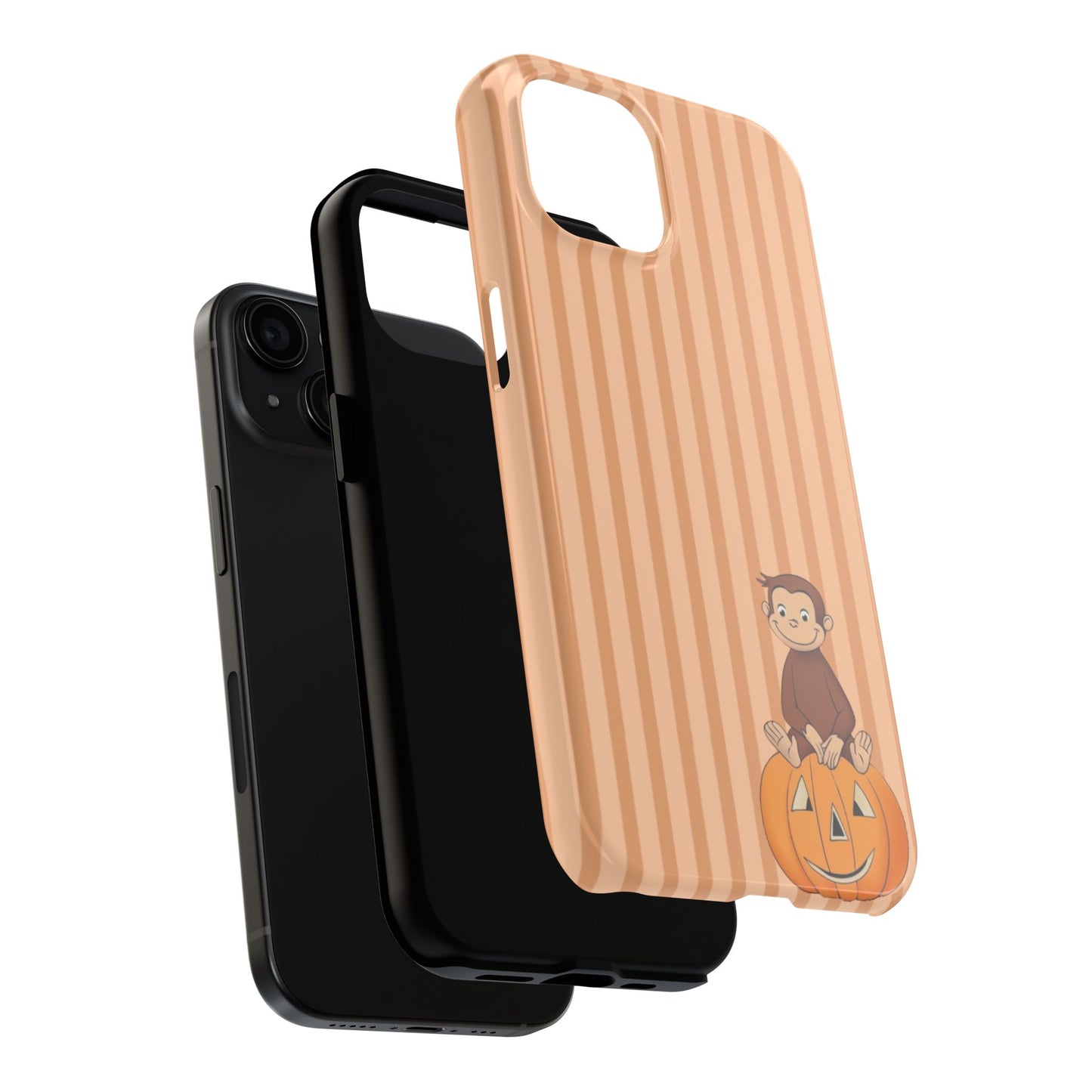 Pumpkin Curious George —  Tough Phone Case