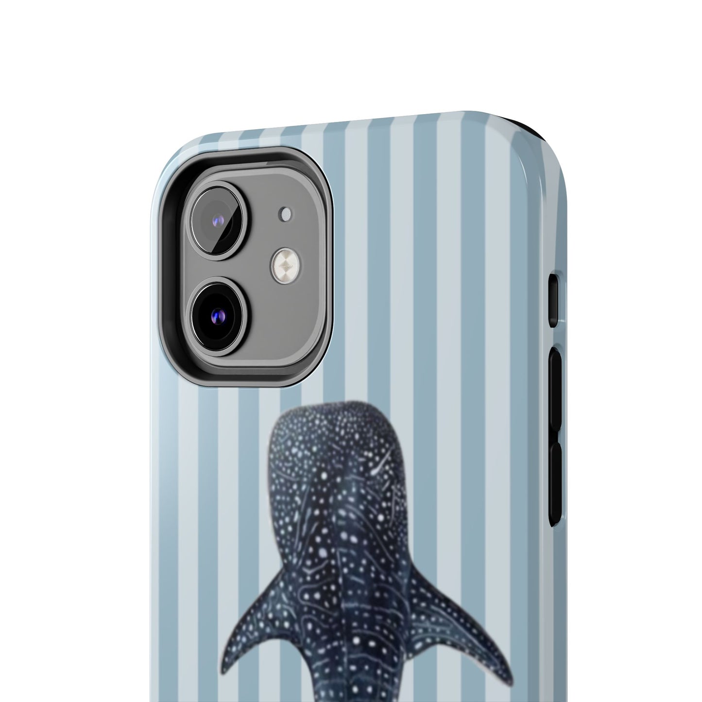 Deep Sea  — Blue Striped Tough Protective Cover