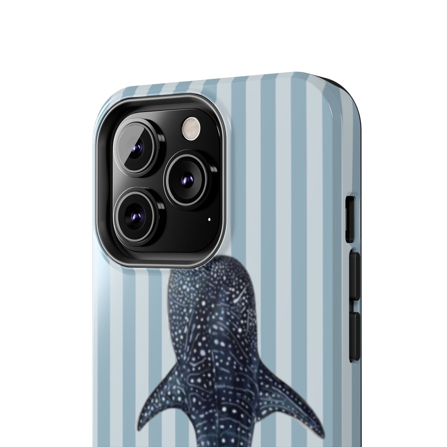 Deep Sea  — Blue Striped Tough Protective Cover