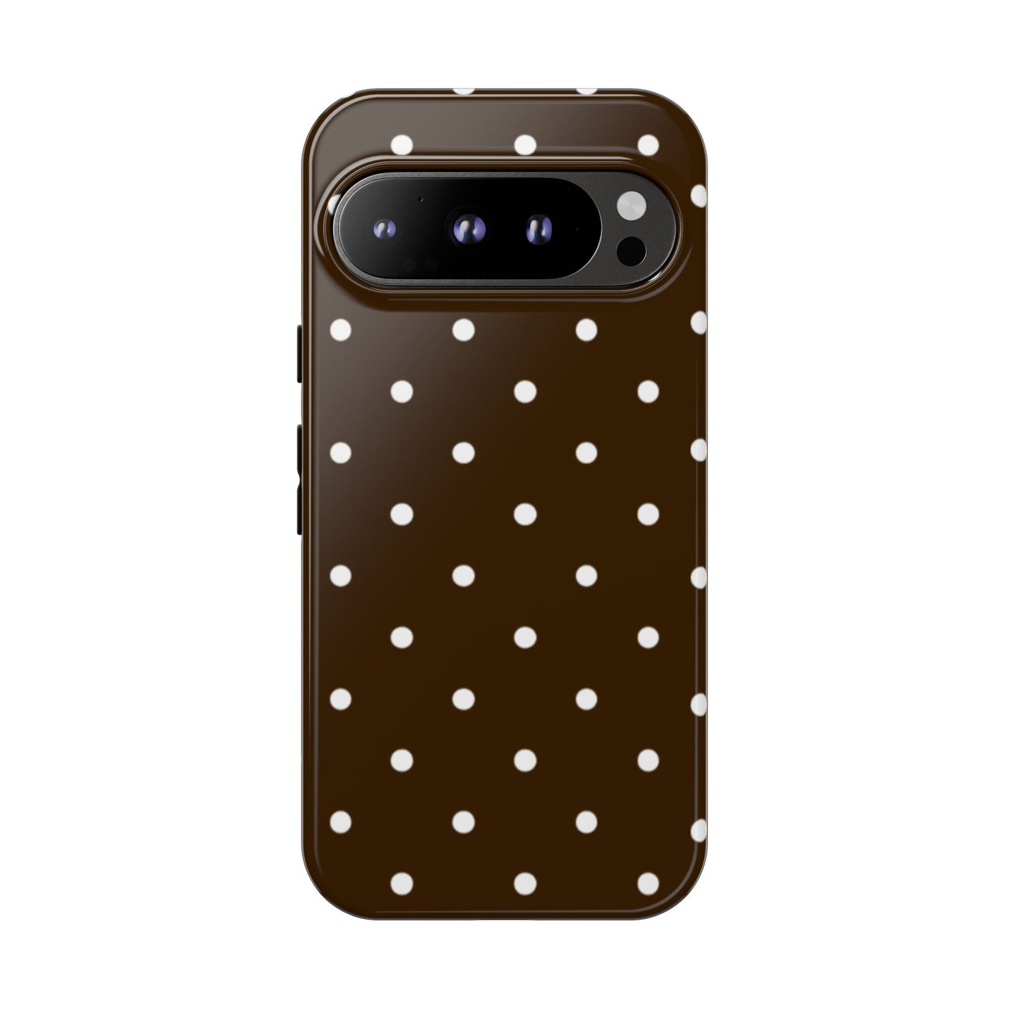 Cacao Polka Dot  — Phone Case Tough Case