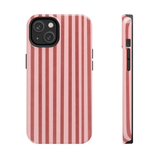 Rose Petals | Vertical Stripes Phone Case Tough Phone Case