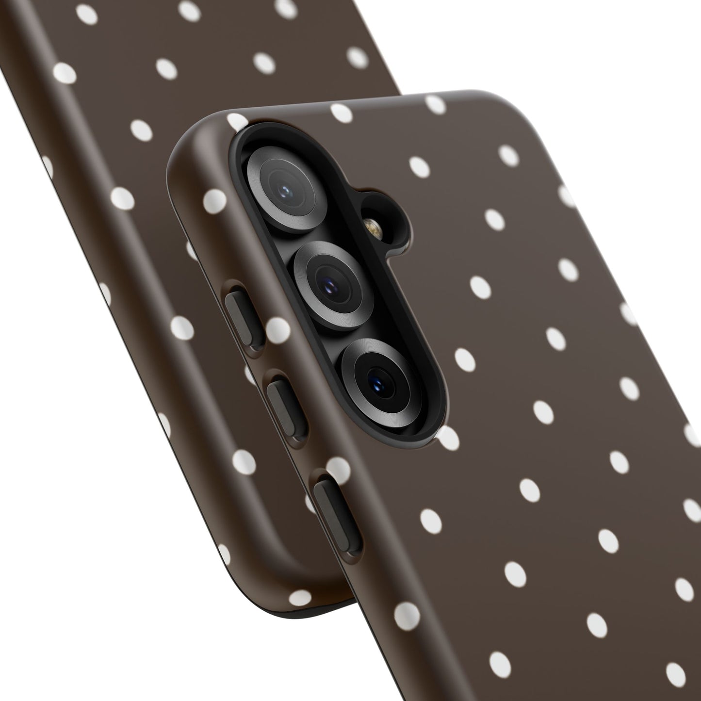 Cacao Polka Dot  — Phone Case Tough Case