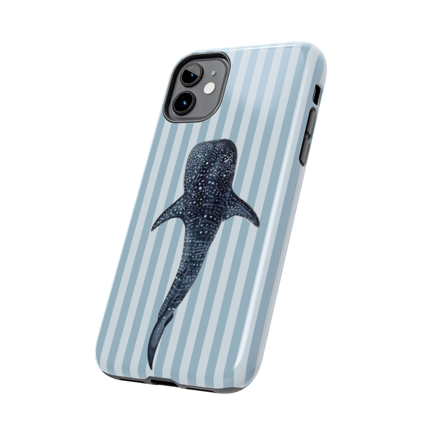 Deep Sea  — Blue Striped Tough Protective Cover