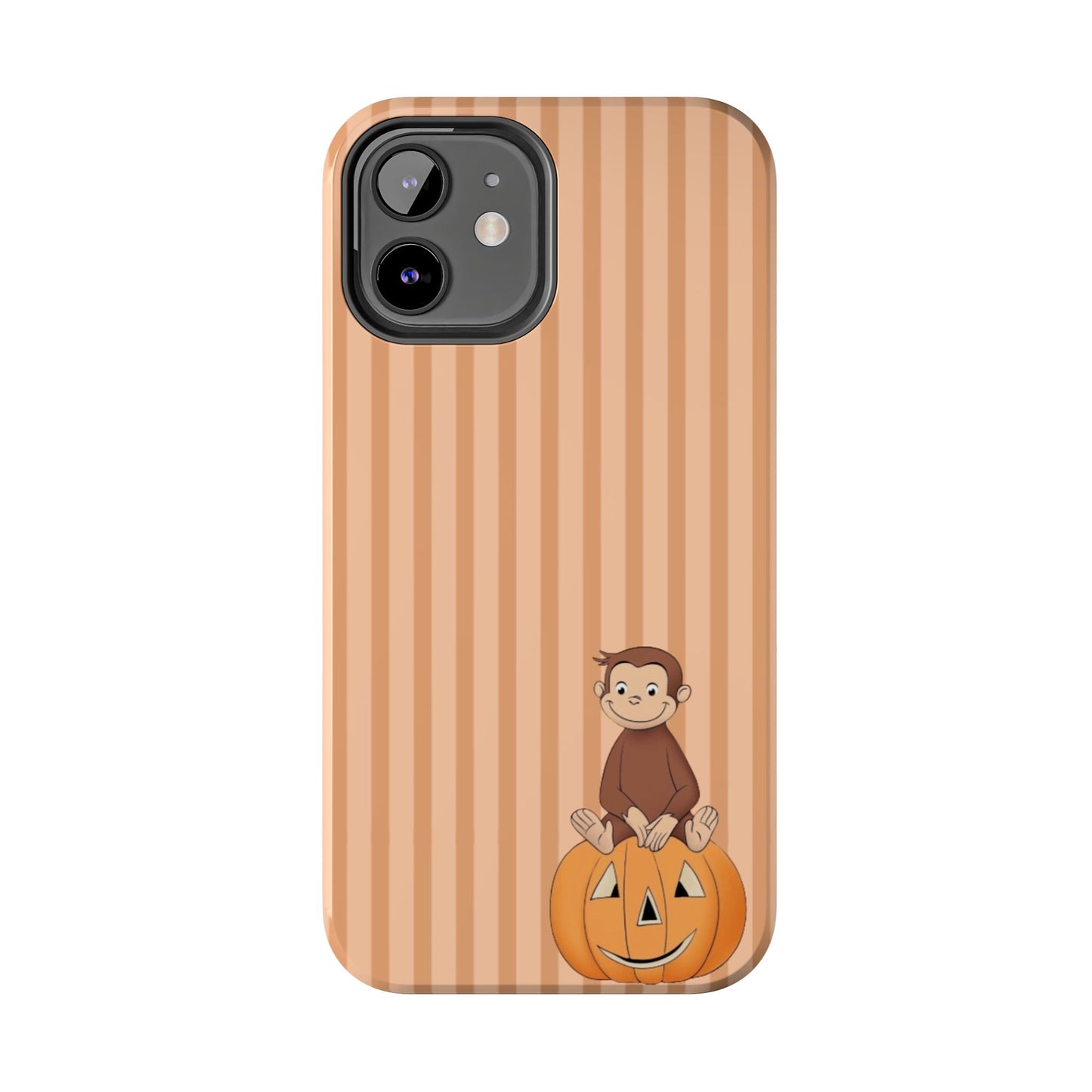Pumpkin Curious George —  Tough Phone Case