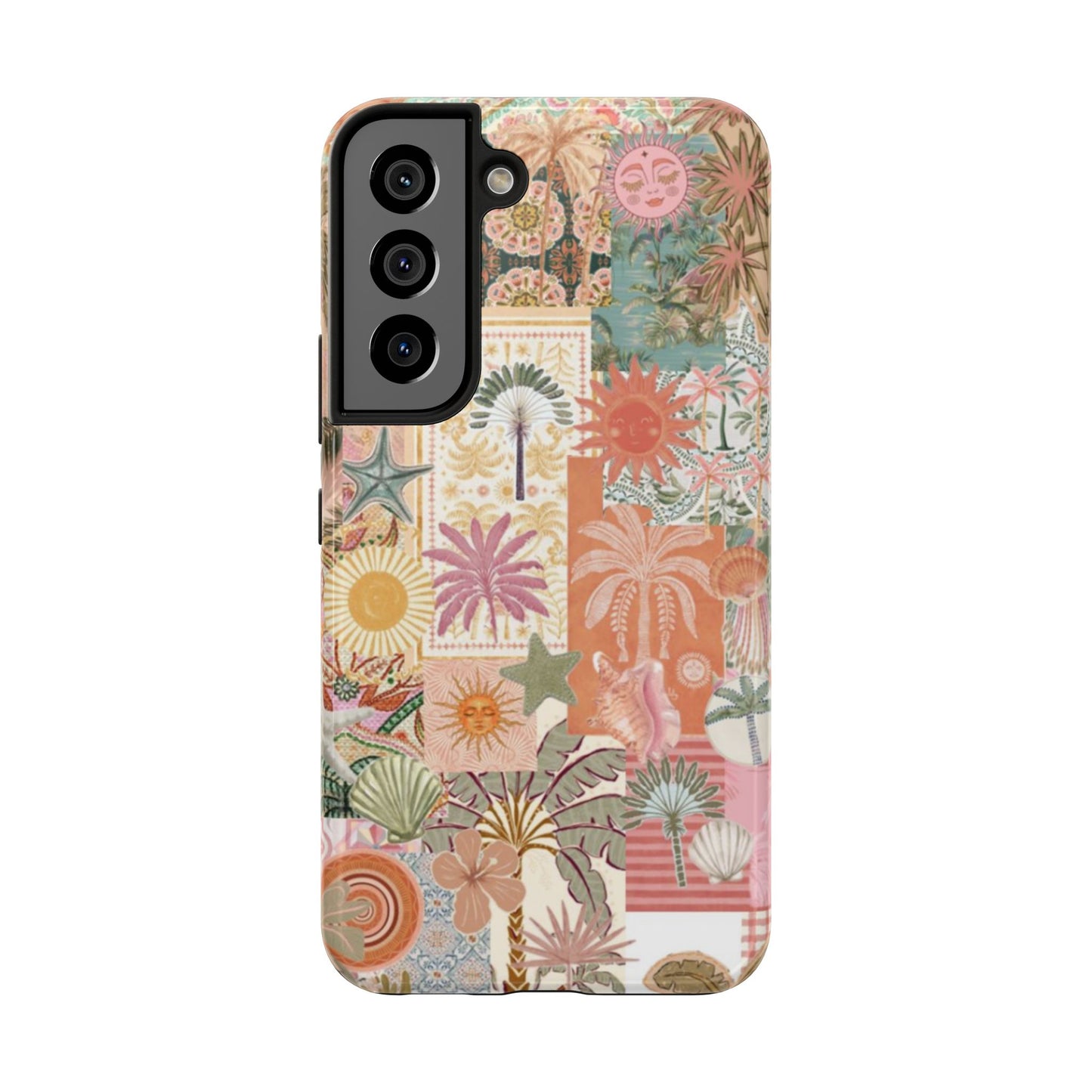 Girls Just Wanna Have Fun! — Tough Phone Case  Retro Tropical Collage iPhone Case