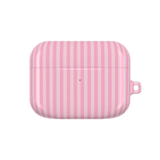 Pretty In Pink — Pink Stripe AirPods Case