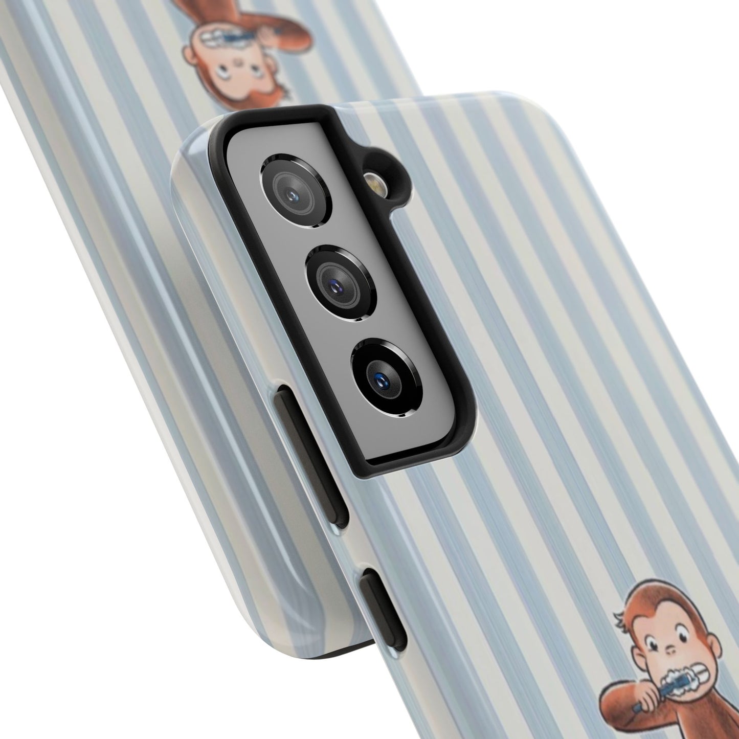 Curious George, Brushing Teeth — Monkey Brushing Tooth Tough Phone Case
