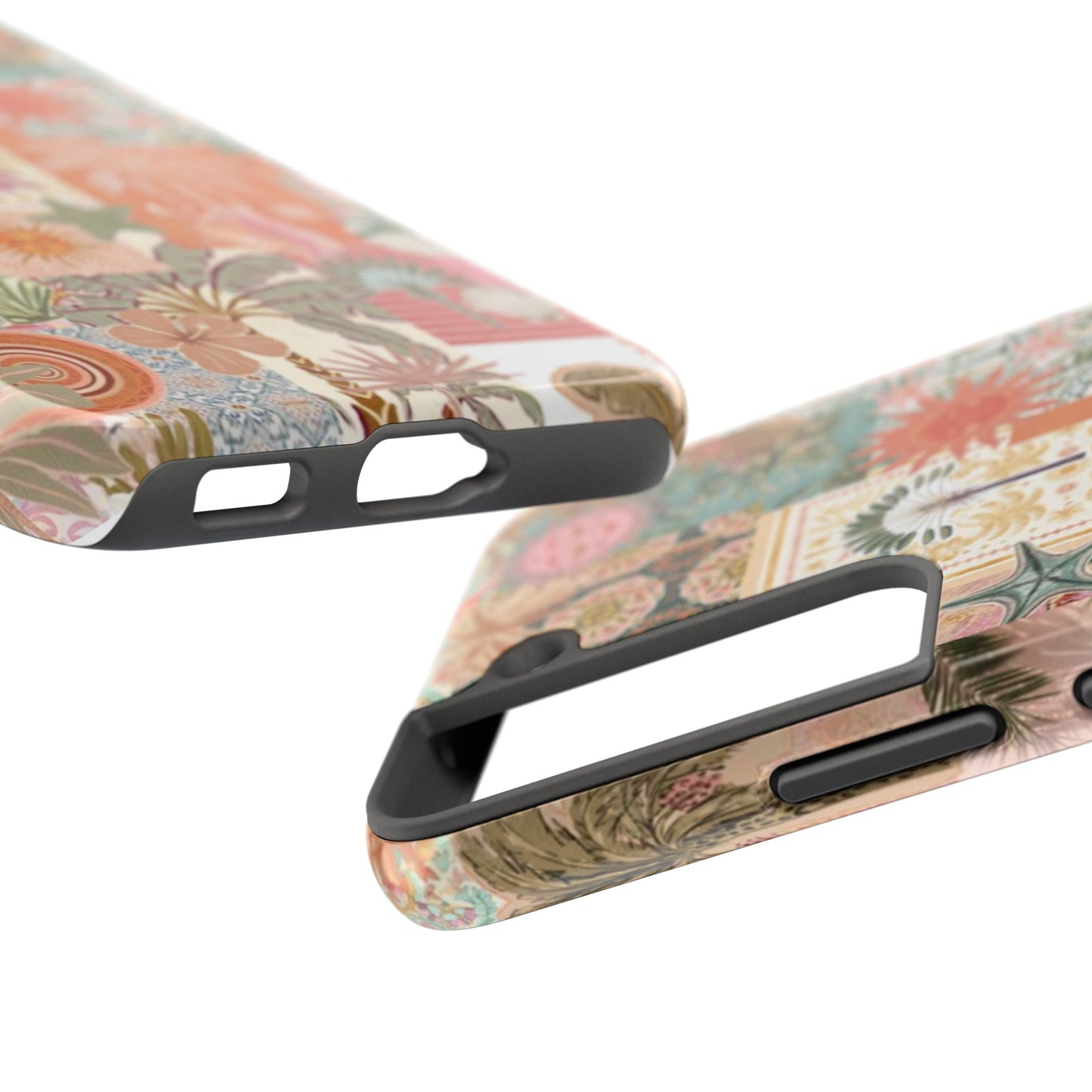 Girls Just Wanna Have Fun! — Tough Phone Case  Retro Tropical Collage iPhone Case