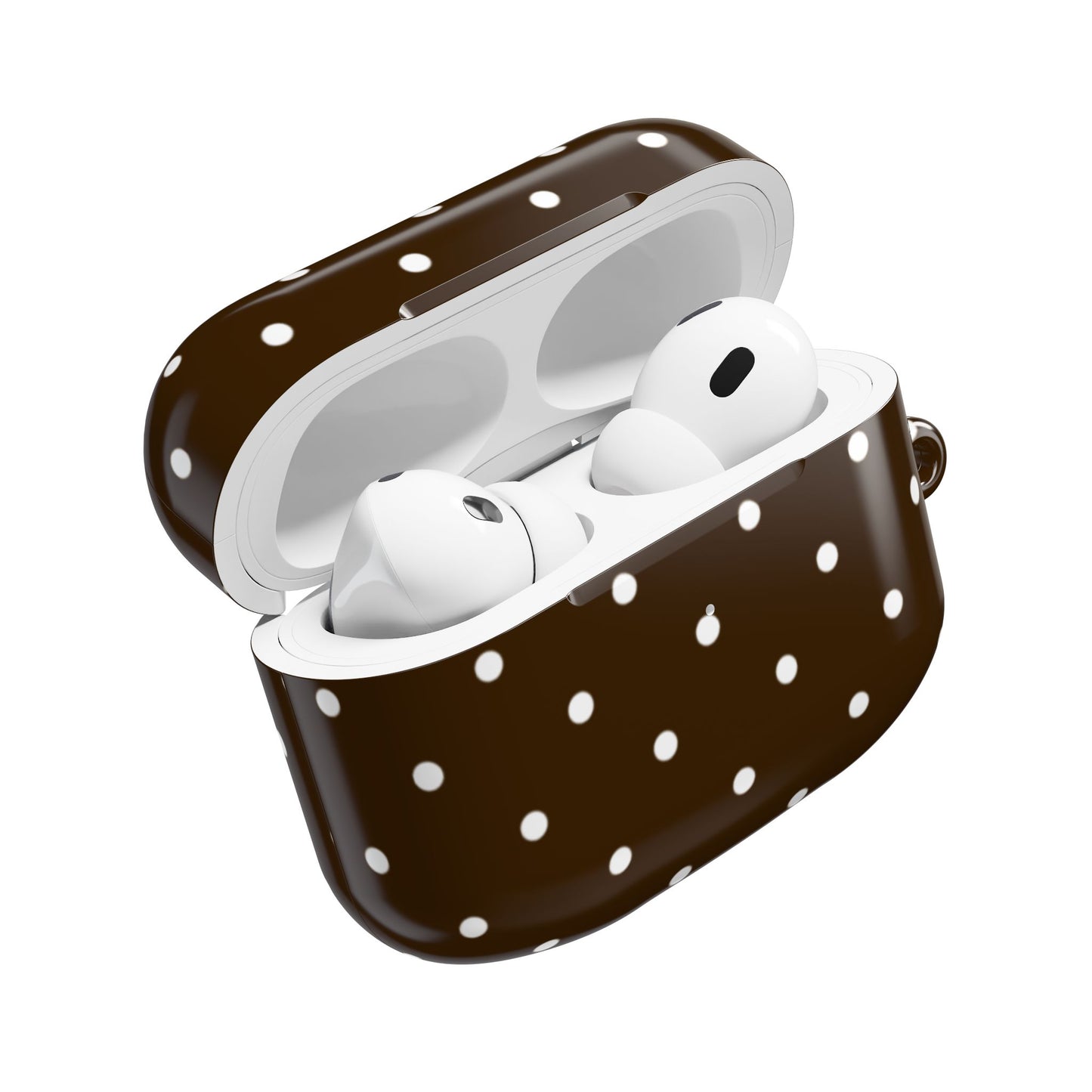 Cacao Polka Dot  – AirPod Case