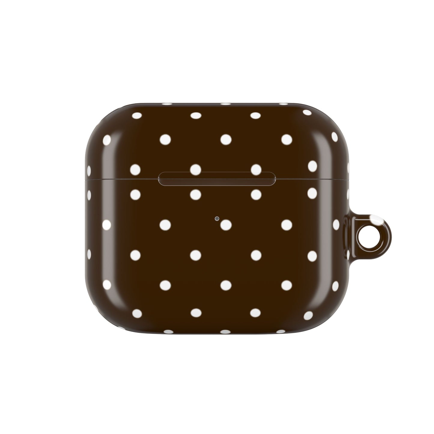 Cacao Polka Dot  – AirPod Case