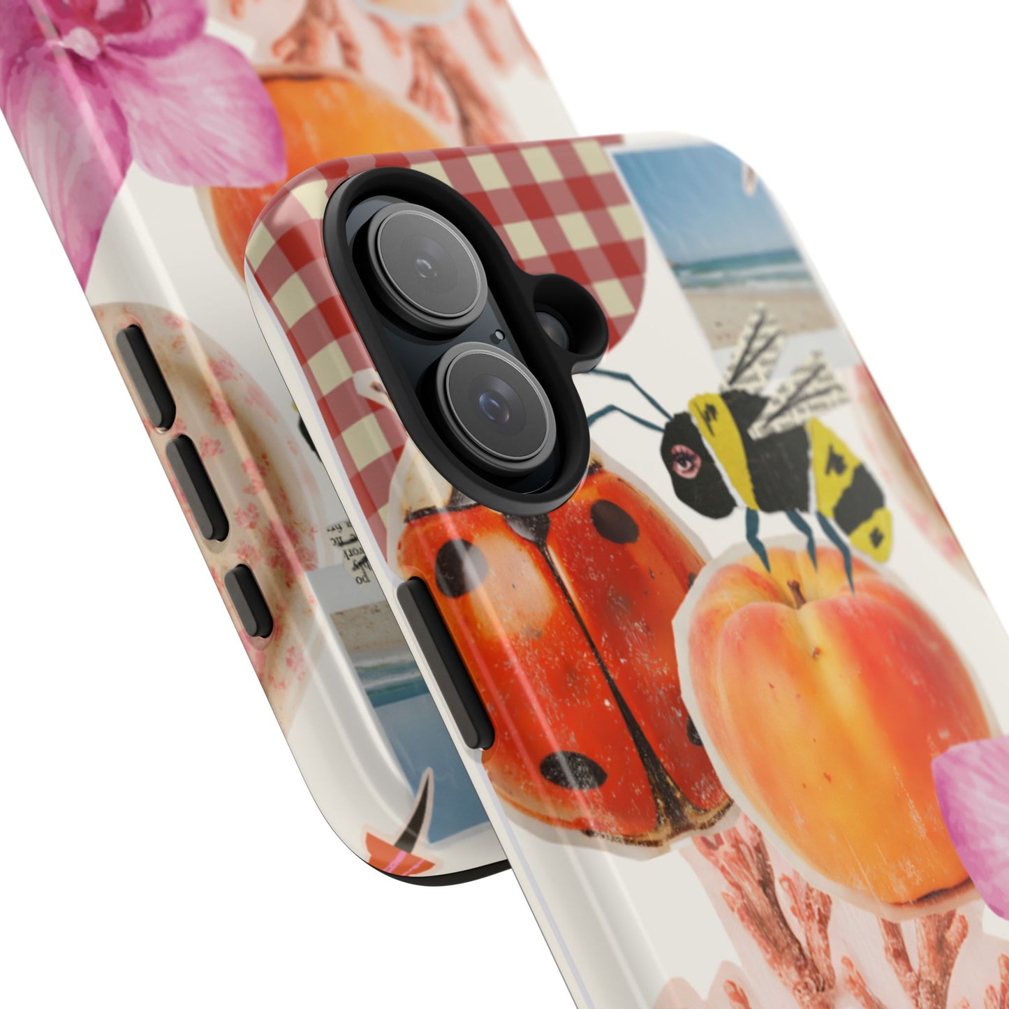 The farmers Market — Floral Fruit Collage Tough Phone Case