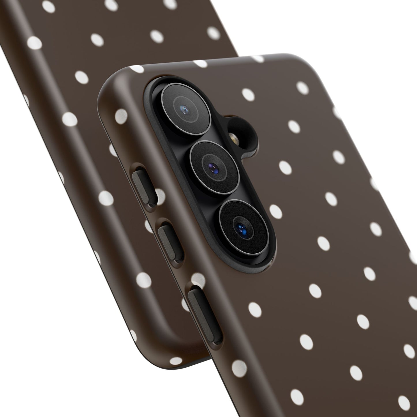 Cacao Polka Dot  — Phone Case Tough Case