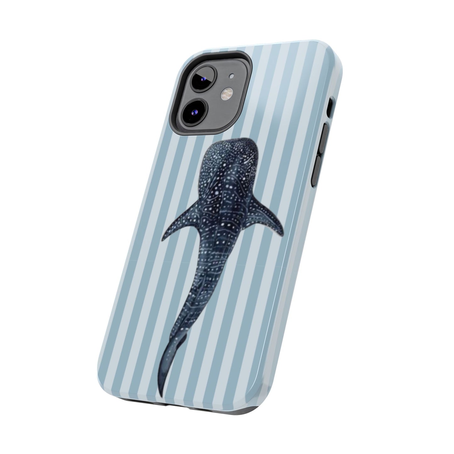 Deep Sea  — Blue Striped Tough Protective Cover