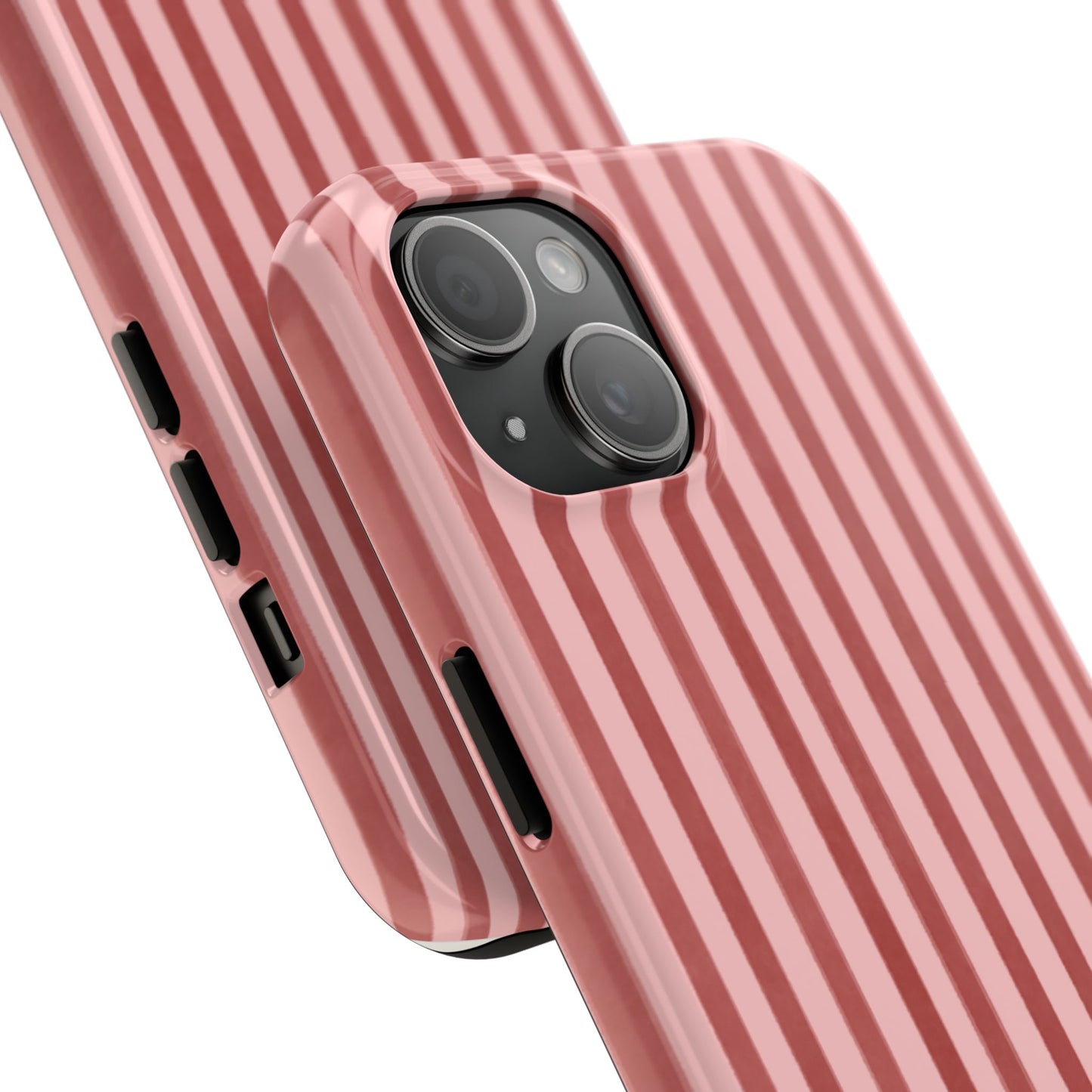 Rose Petals | Vertical Stripes Phone Case Tough Phone Case