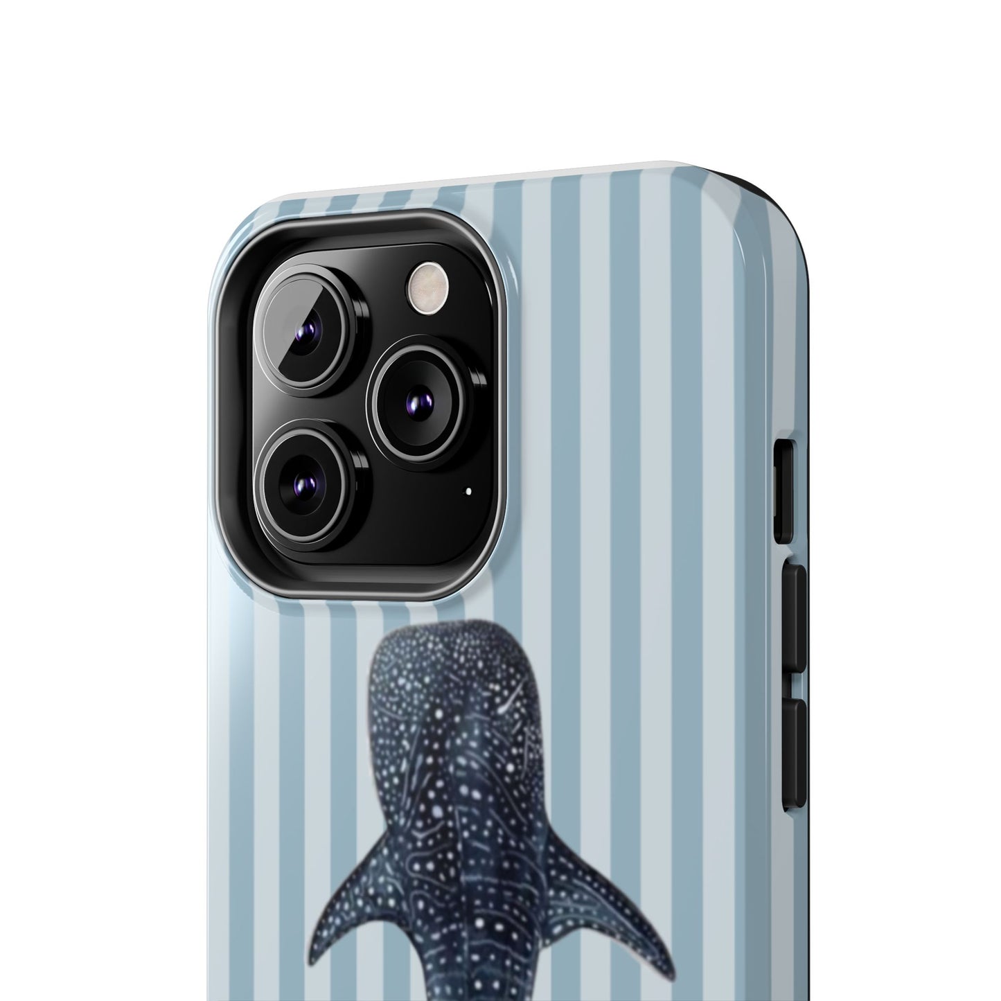 Deep Sea  — Blue Striped Tough Protective Cover