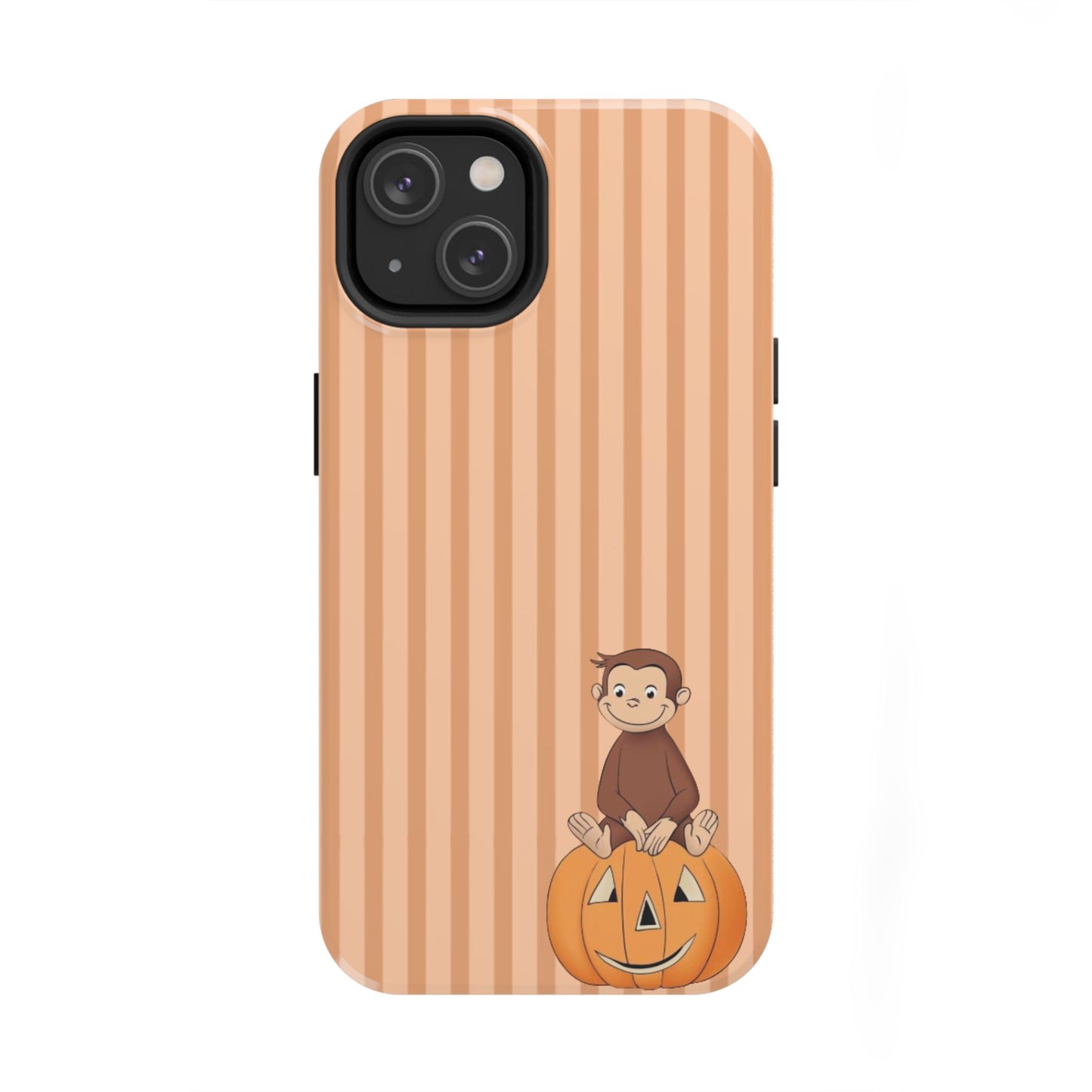 Pumpkin Curious George —  Tough Phone Case