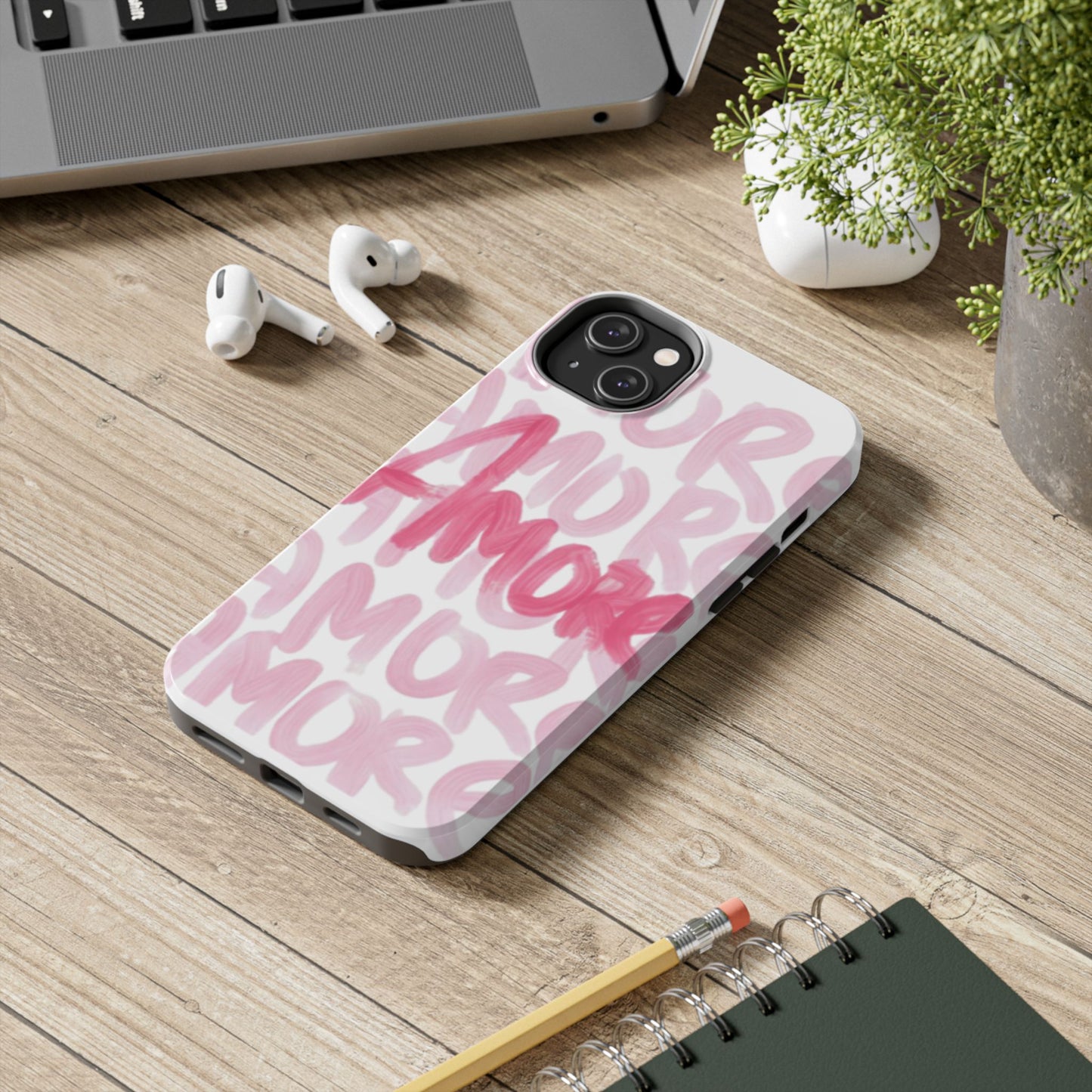 Amore — Script Tough Phone Case